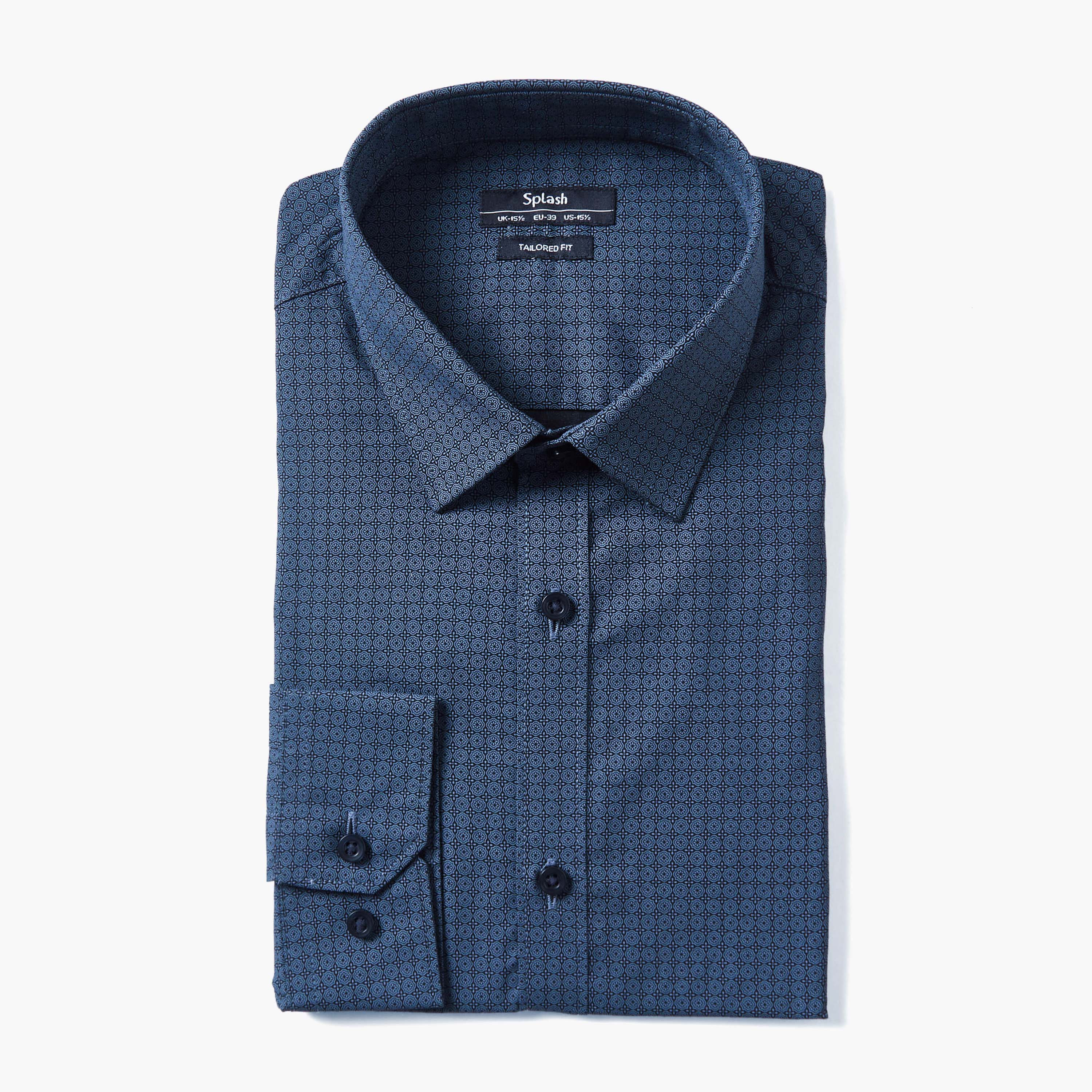 قميص رجالي بأكمام طويلة وطبعات وياقة وقصة عادية-men-clothing-shirts-image-5