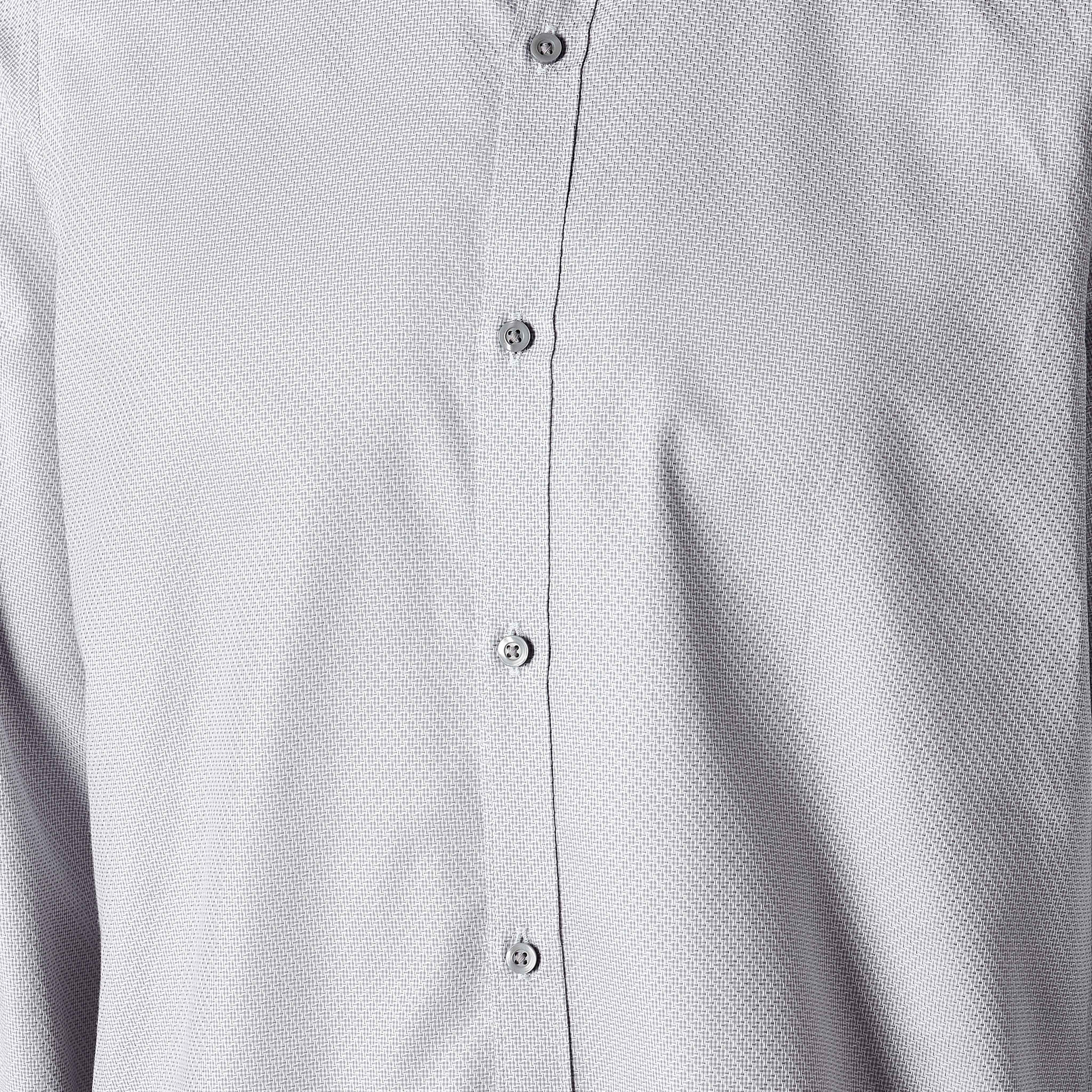 Men Regular Fit Collared Textured Long Sleeves Shirt-men-clothing-shirts-image-4