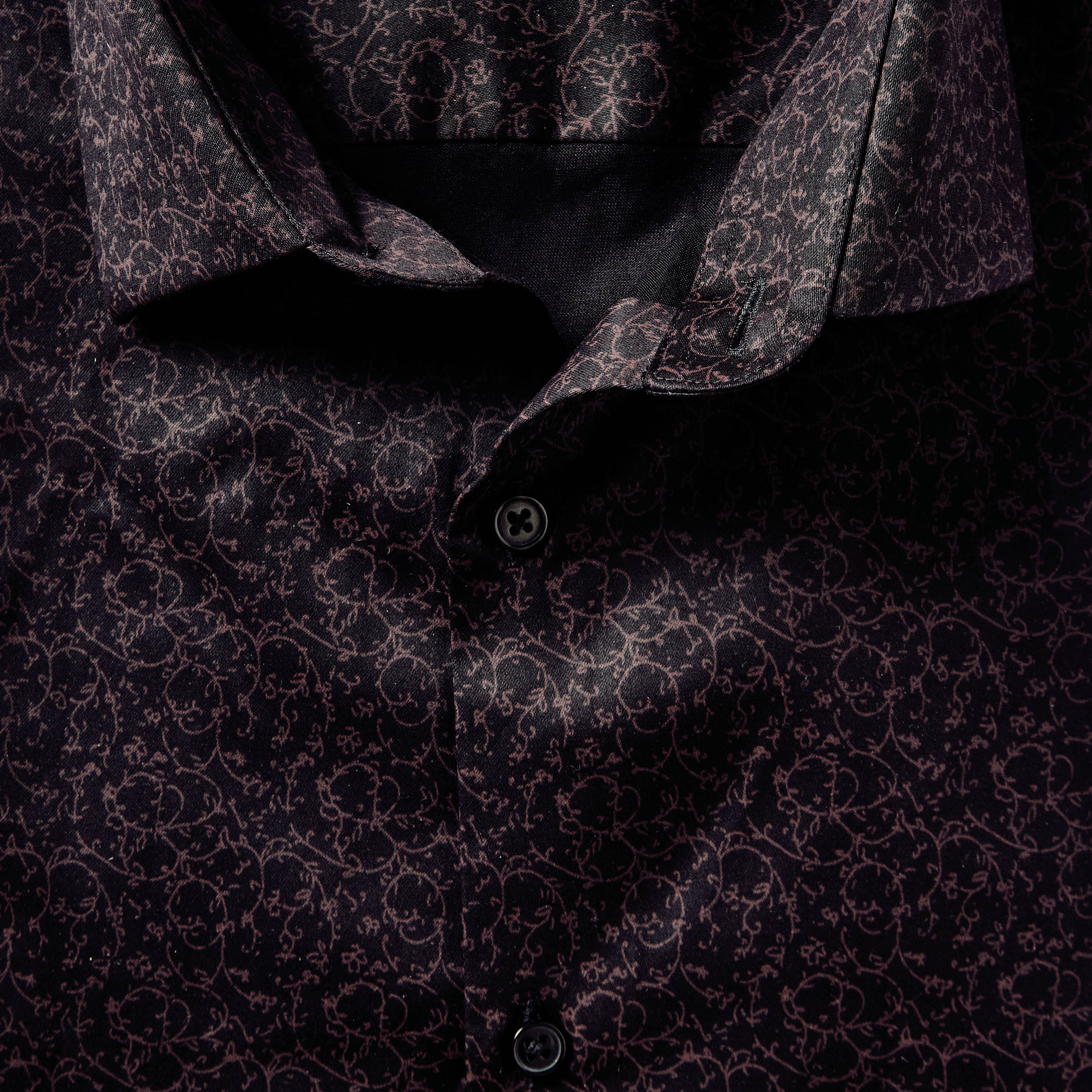 Men Slim Fit Collared Printed Long Sleeves Shirt-men-clothing-shirts-image-6