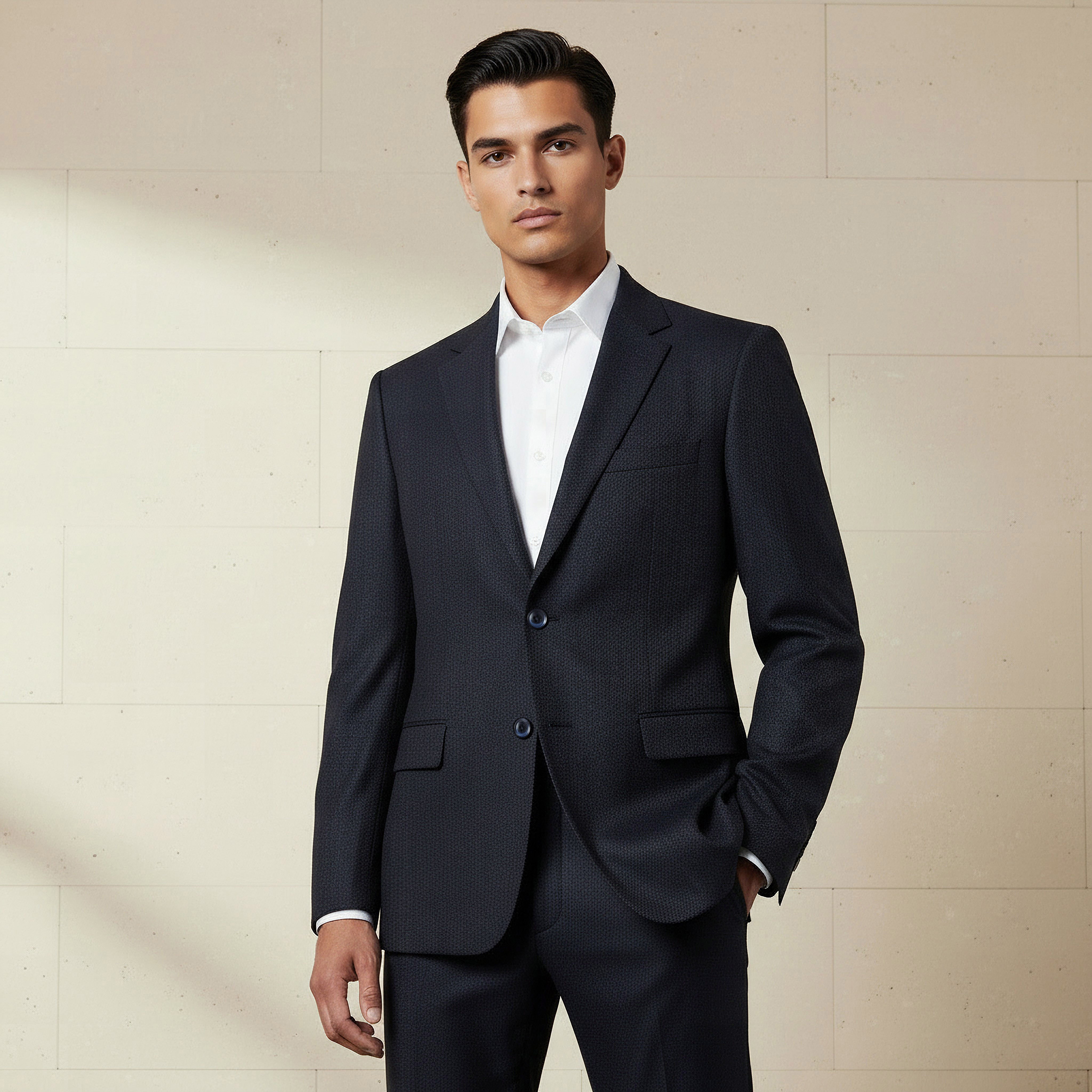 Men Slim Fit Dobby Blazer-men-clothing-jacketsandblazers-blazers-image-1