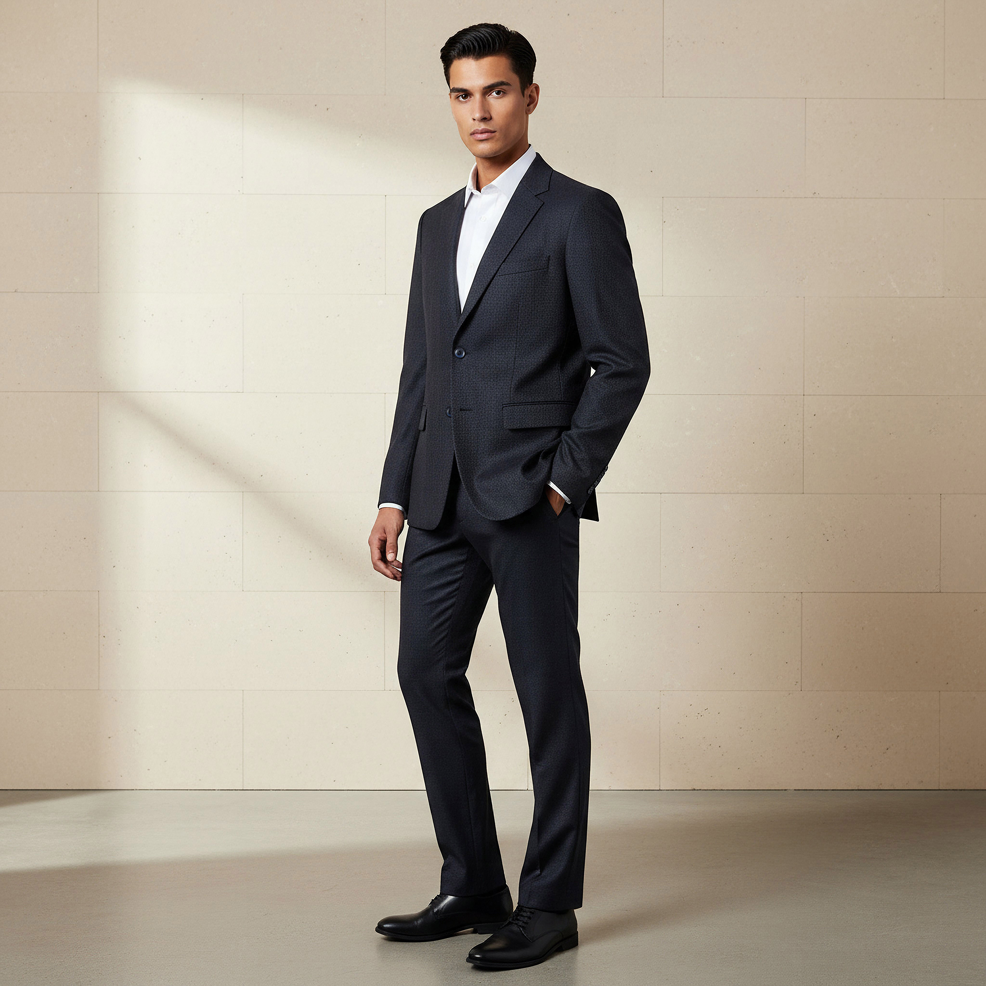 Men Slim Fit Dobby Blazer-men-clothing-jacketsandblazers-blazers-image-2