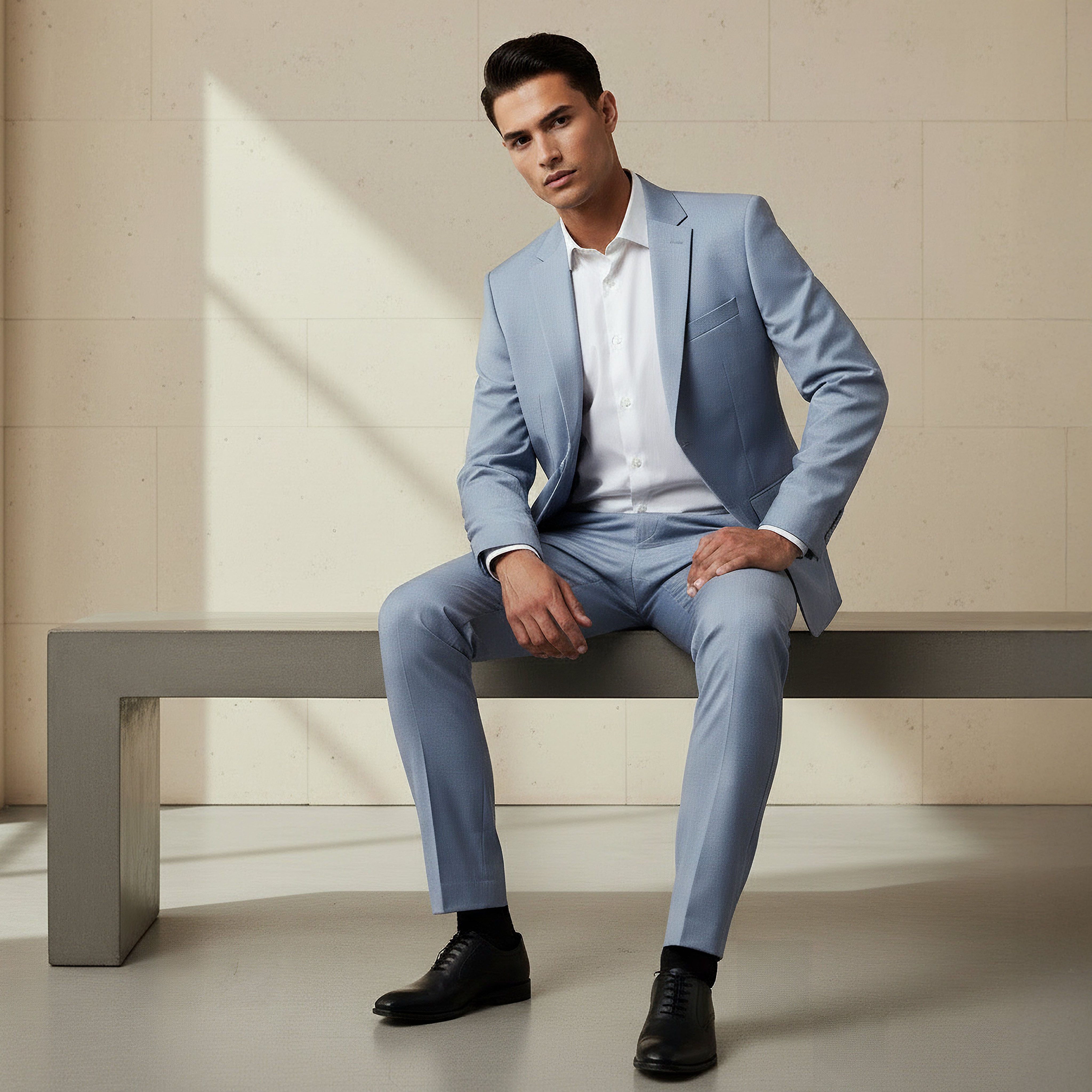 Men Slim Fit Dobby Blazer-men-clothing-jacketsandblazers-blazers-image-2
