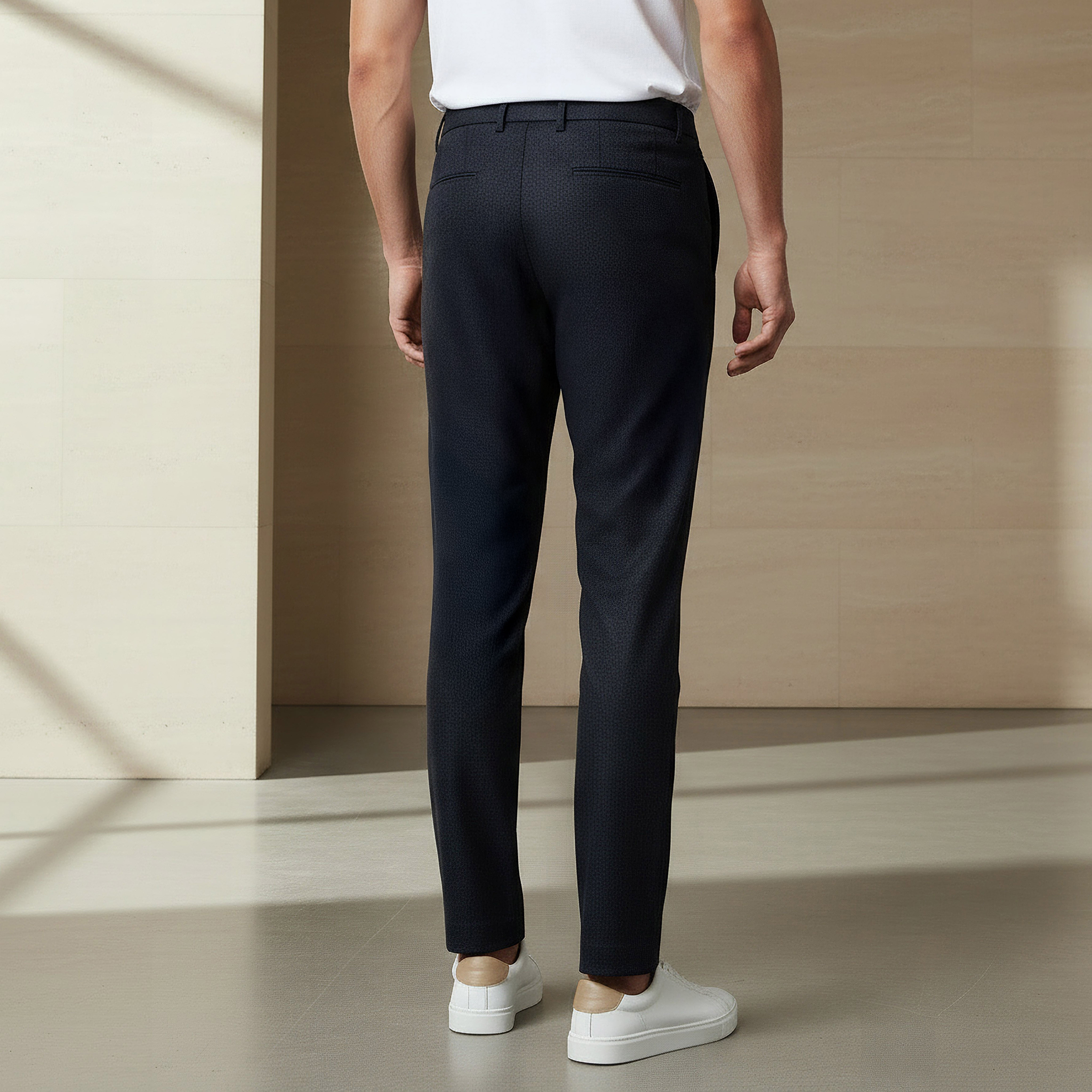 Slim Fit Flexi Waist Trousers-men-clothing-bottoms-trousersandchinos-trousers-image-3