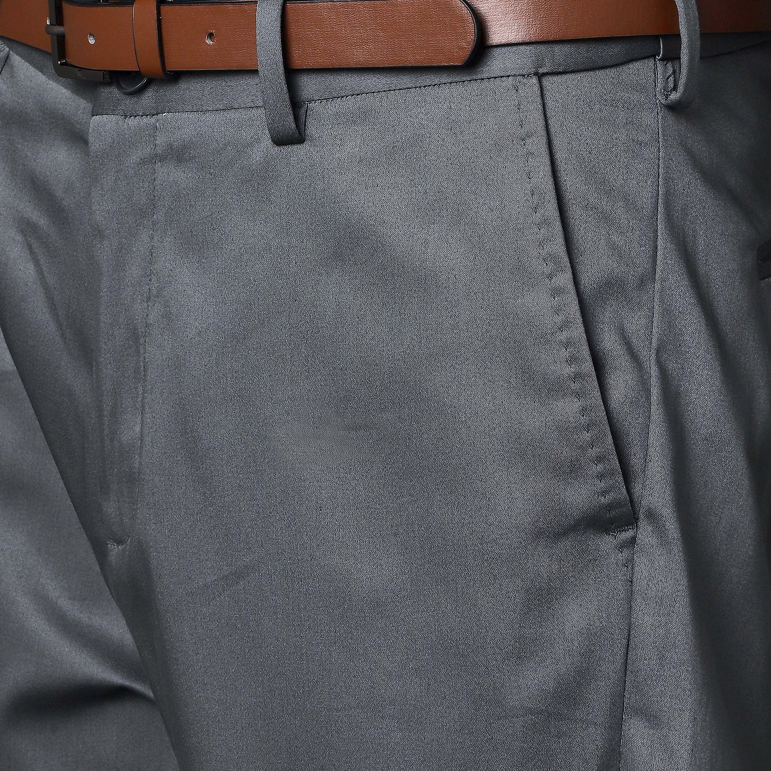 Regular Fit Flexi Waist Formal Trousers-men-clothing-bottoms-trousersandchinos-trousers-image-2