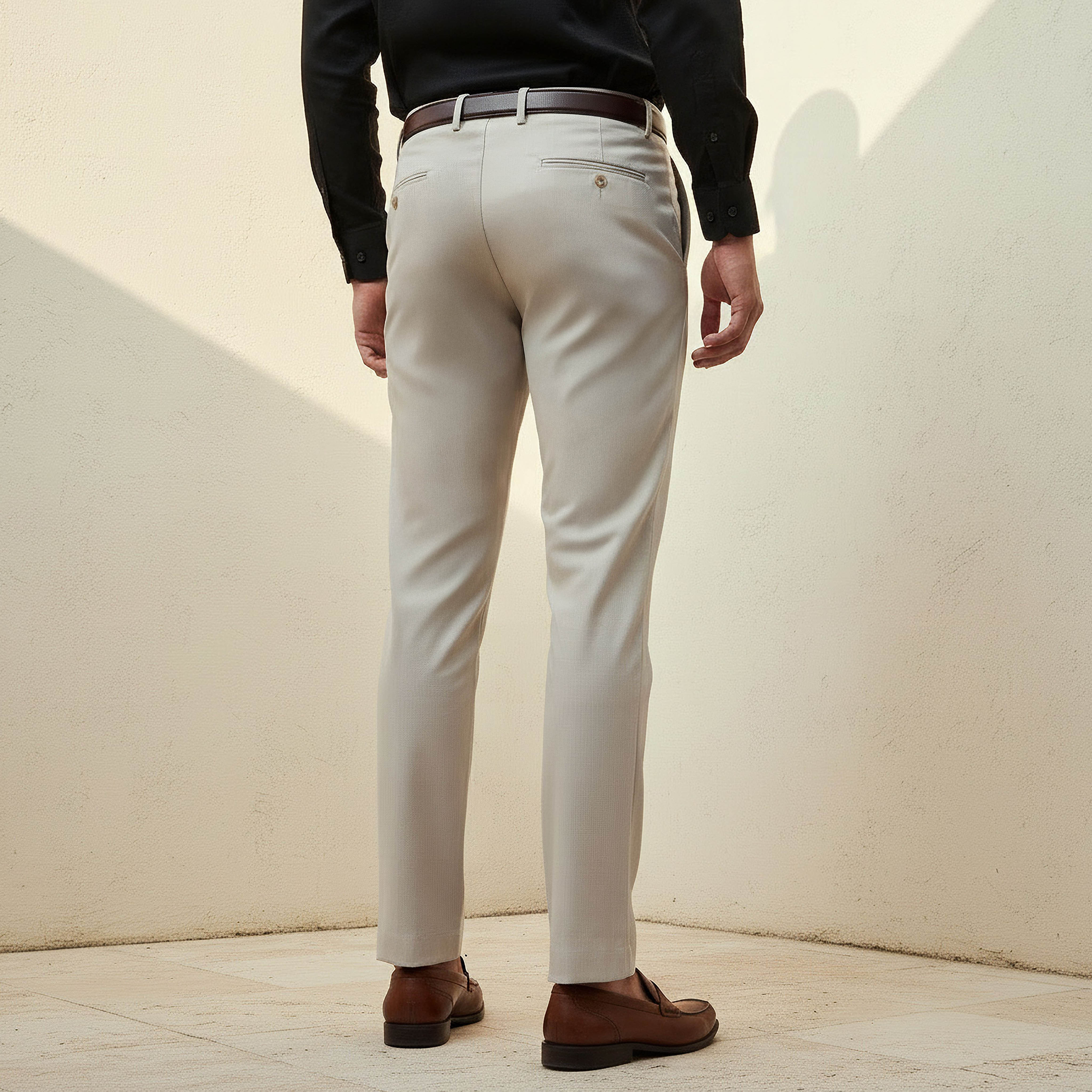 Slim Fit Flexi Waist Formal Trousers-PROMO_SP_BH_2FOR17_110625-image-4