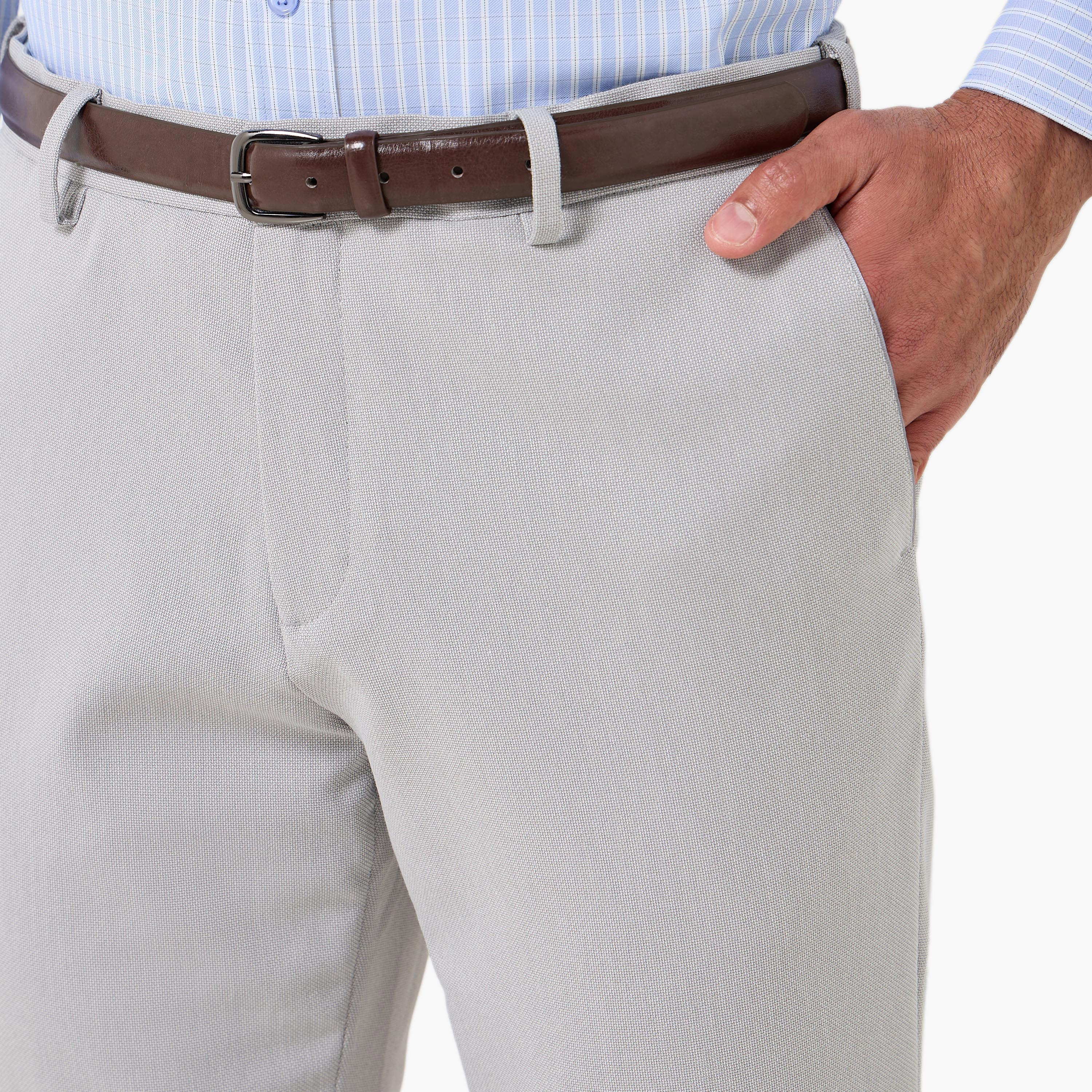 Slim Fit Flexi Waist Formal Trousers-men-clothing-bottoms-trousersandchinos-trousers-image-3