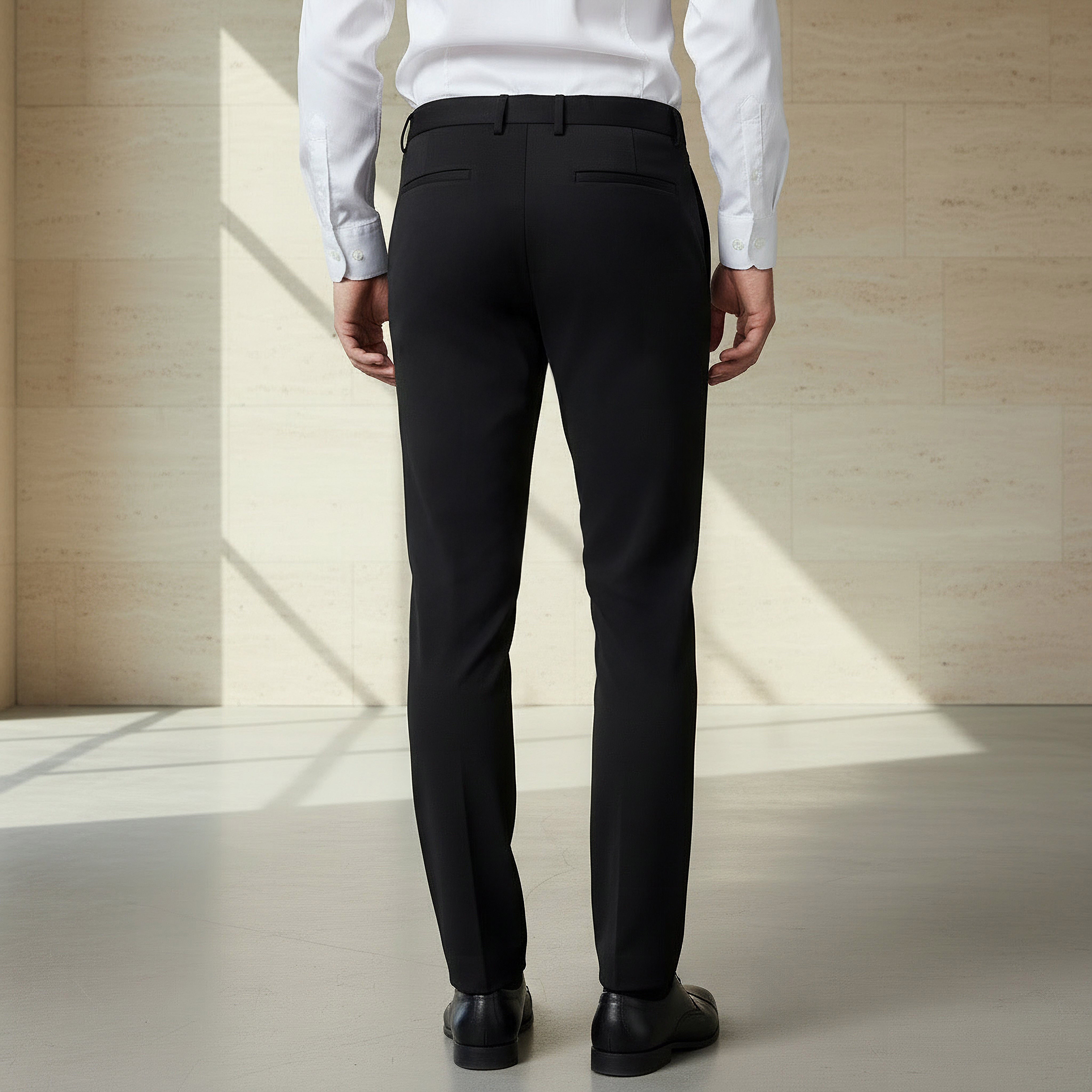 Slim Fit Flexi Waist Trousers-men-clothing-bottoms-trousersandchinos-trousers-image-3