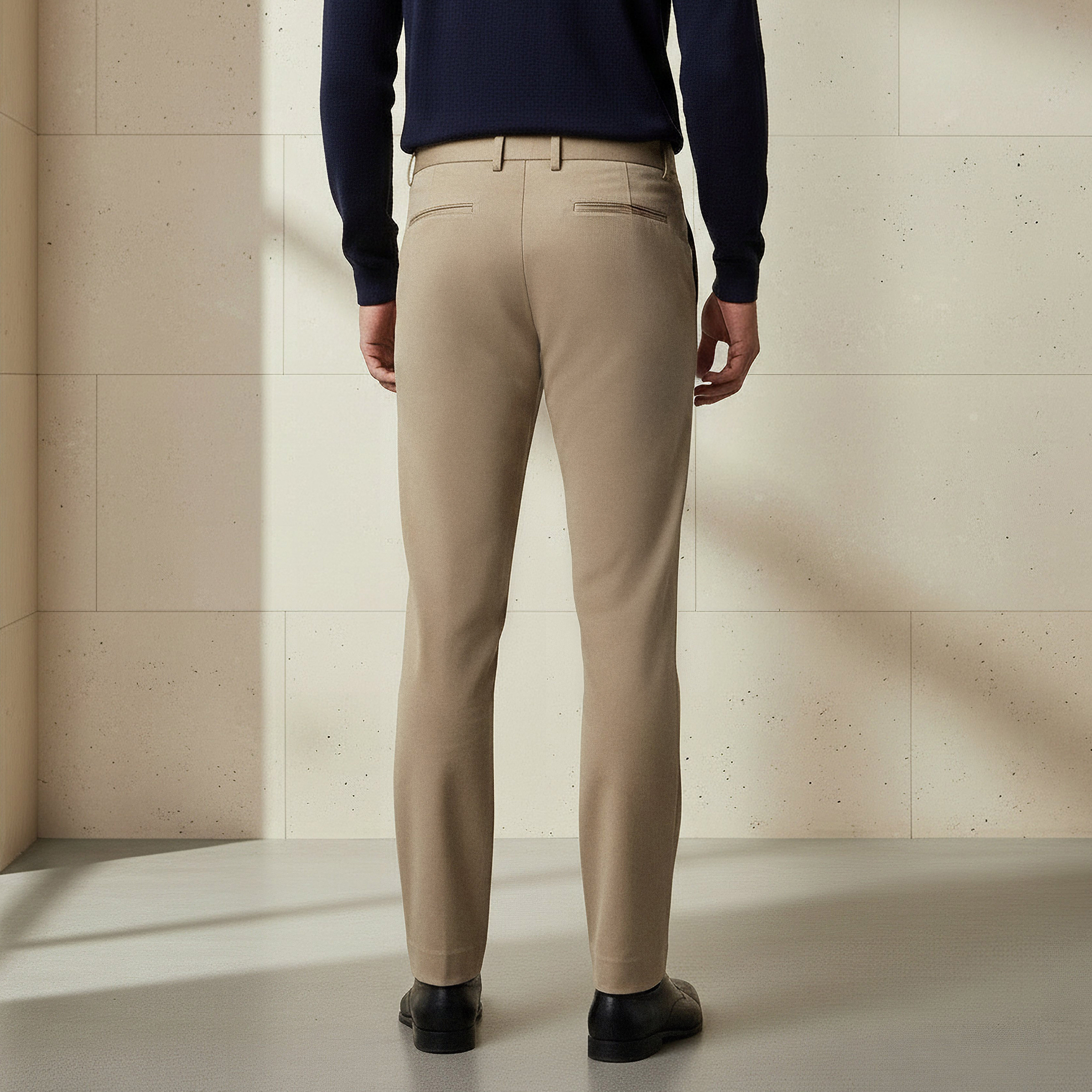 Slim Fit Flexi Waist Trousers-men-clothing-bottoms-trousersandchinos-trousers-image-3