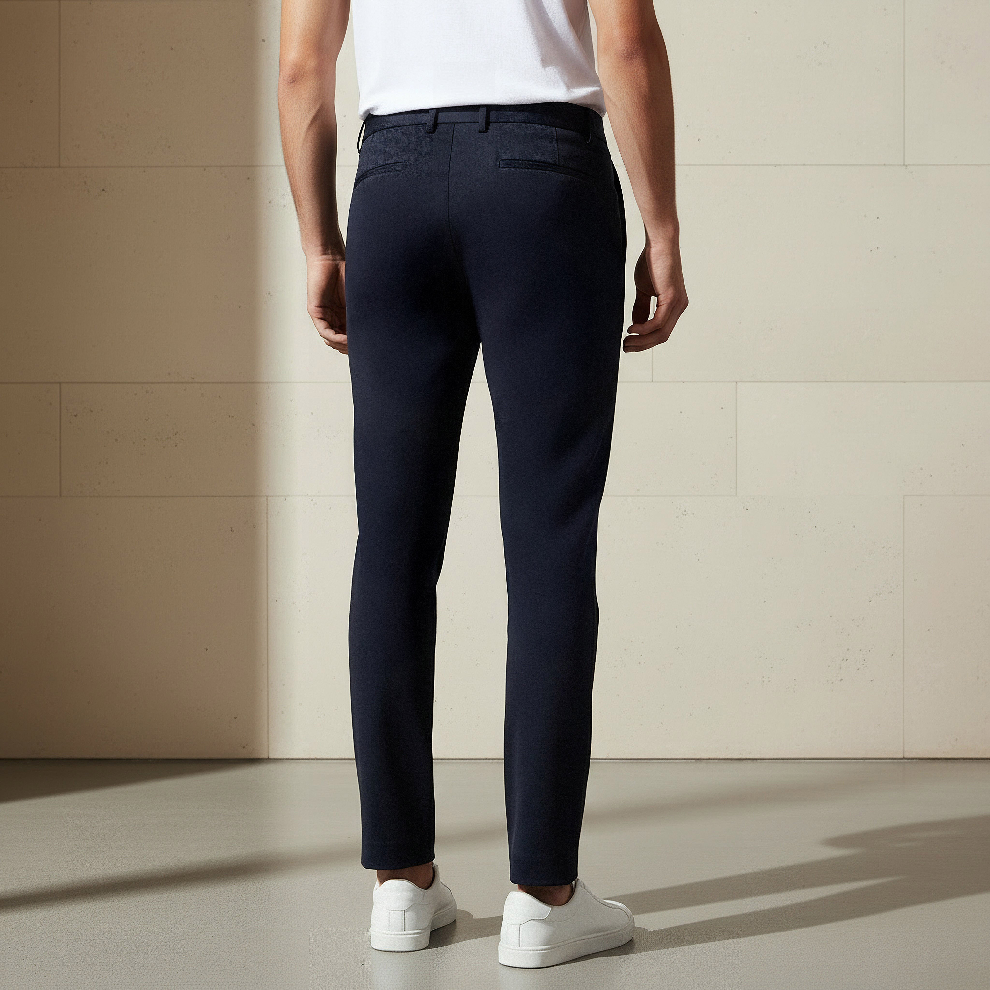 Slim Fit Flexi Waist Trousers-men-clothing-bottoms-trousersandchinos-trousers-image-3