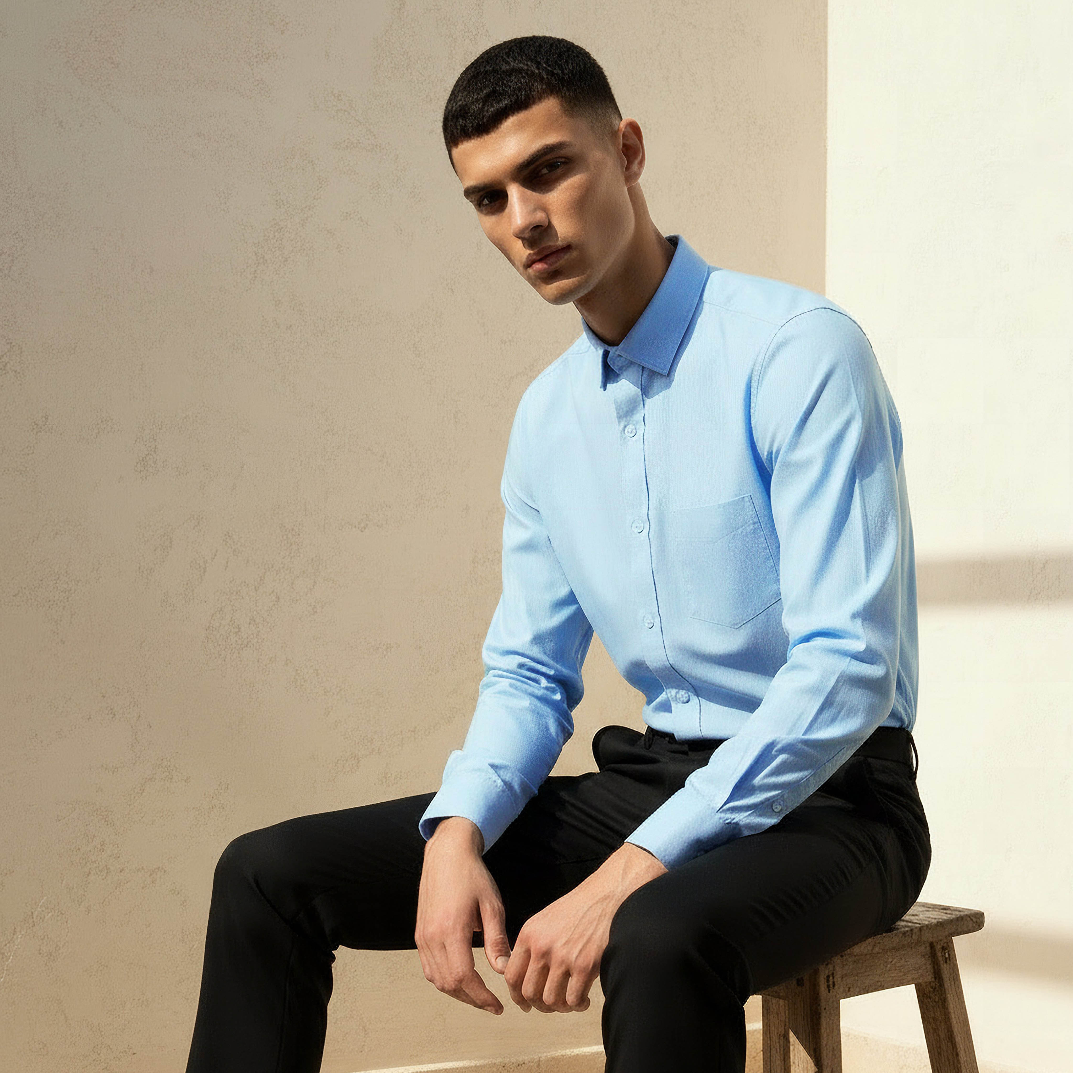 Men Regular Fit Collared Philaphil Long Sleeve Shirt-men-clothing-shirts-image-6