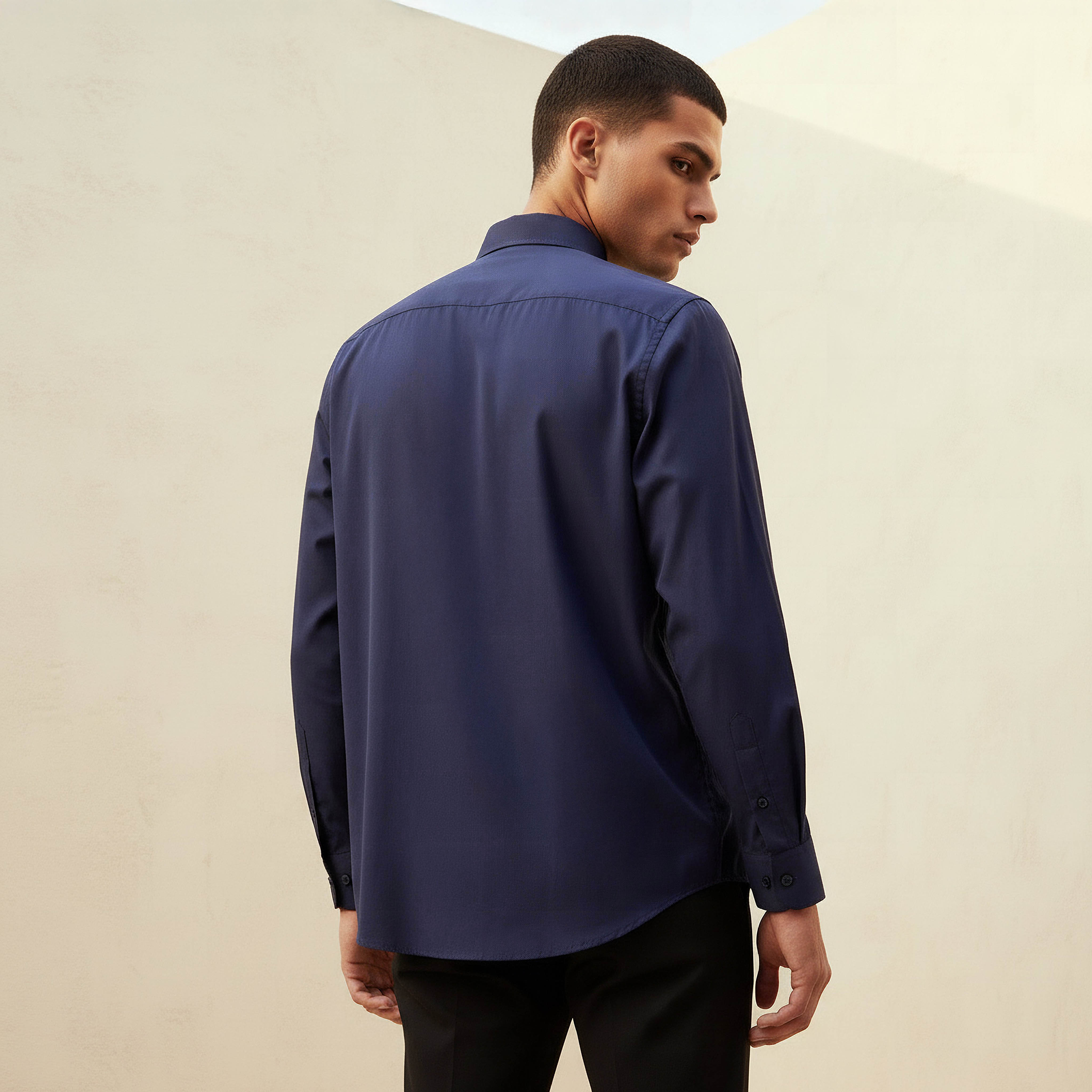 Men Regular Fit Collared Philaphil Long Sleeve Shirt-men-clothing-shirts-image-3