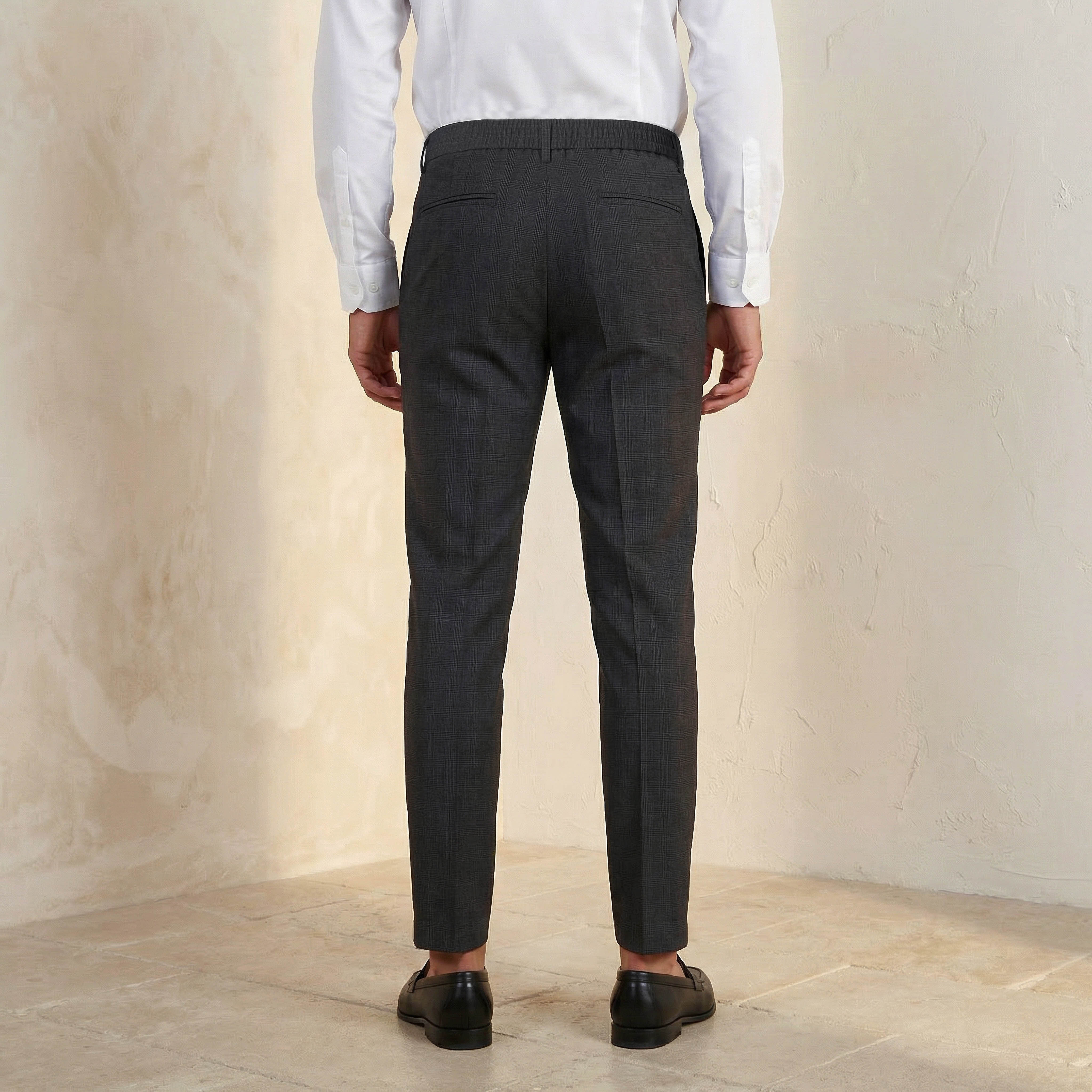 Slim Fit Flexi Waist Formal Trousers-men-clothing-bottoms-trousersandchinos-trousers-image-4