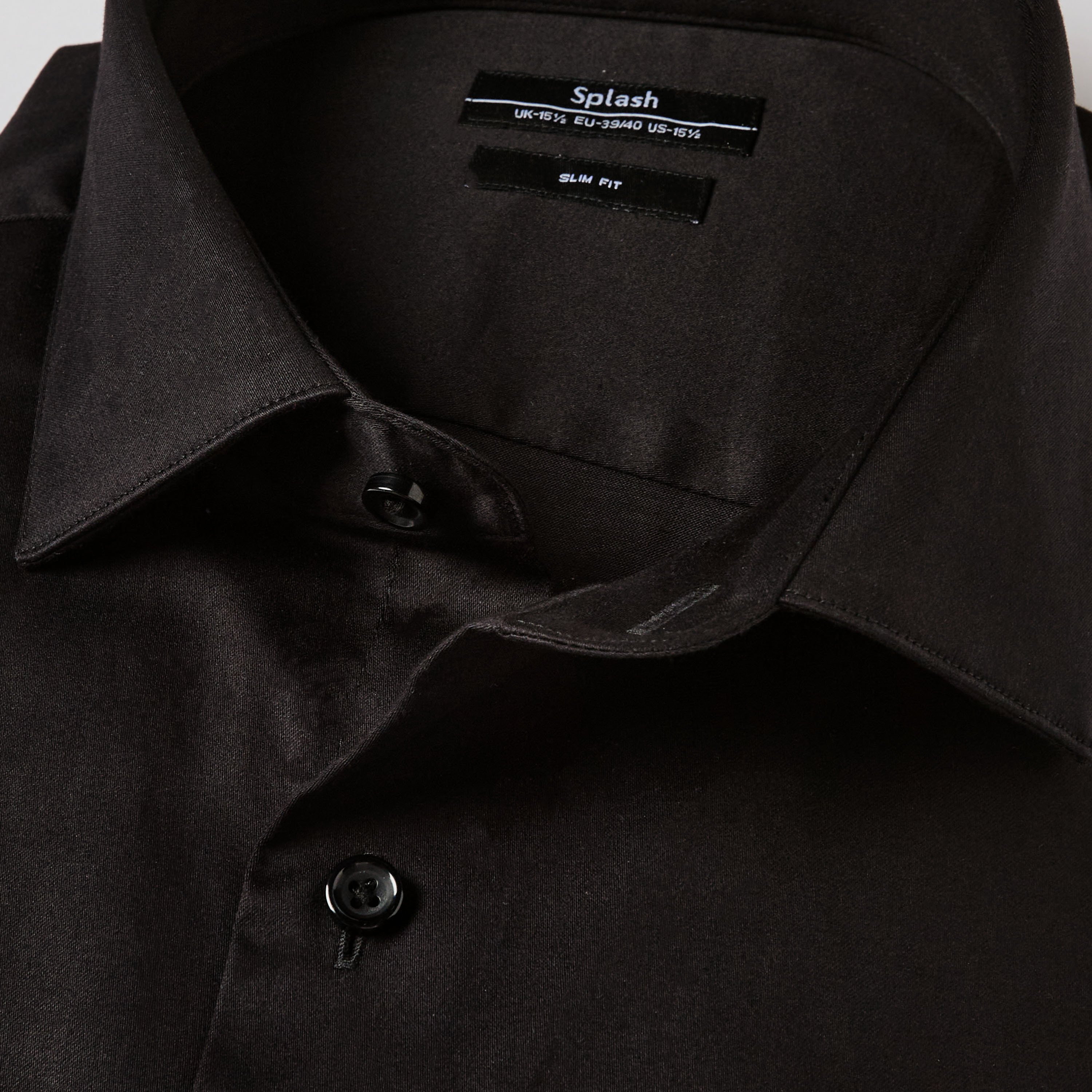 Men Slim Fit Collared Short Sleeve Shirt-men-clothing-shirts-image-2