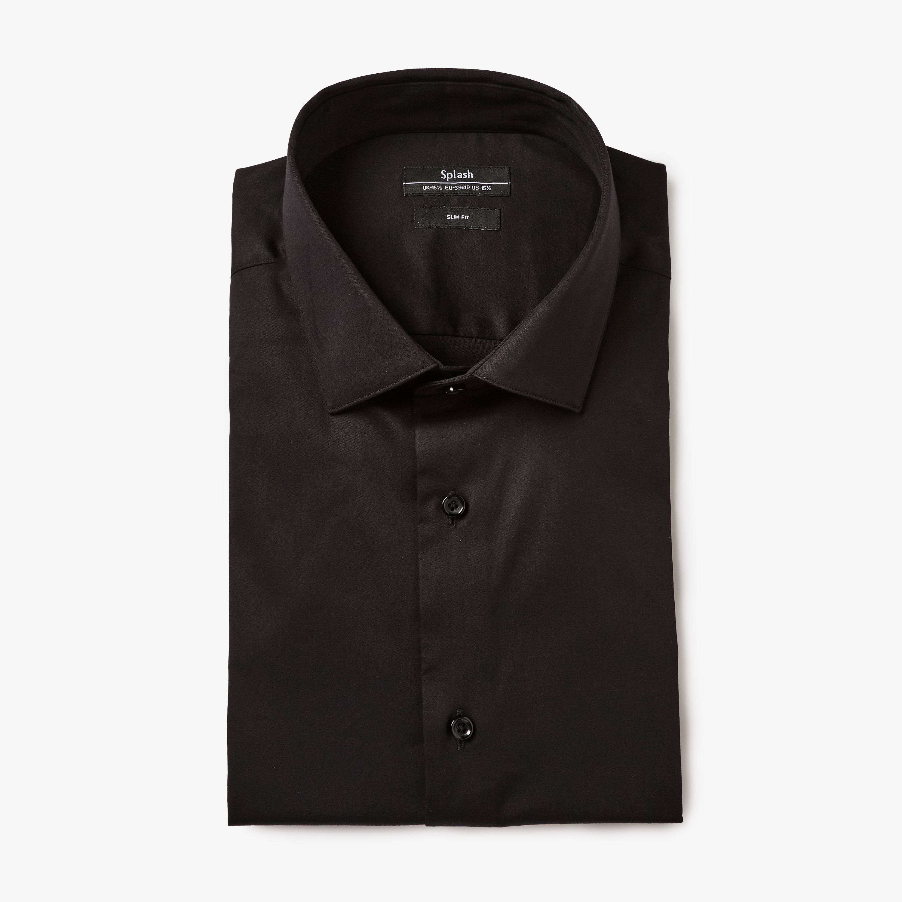 Men Slim Fit Collared Short Sleeve Shirt-men-clothing-shirts-image-5