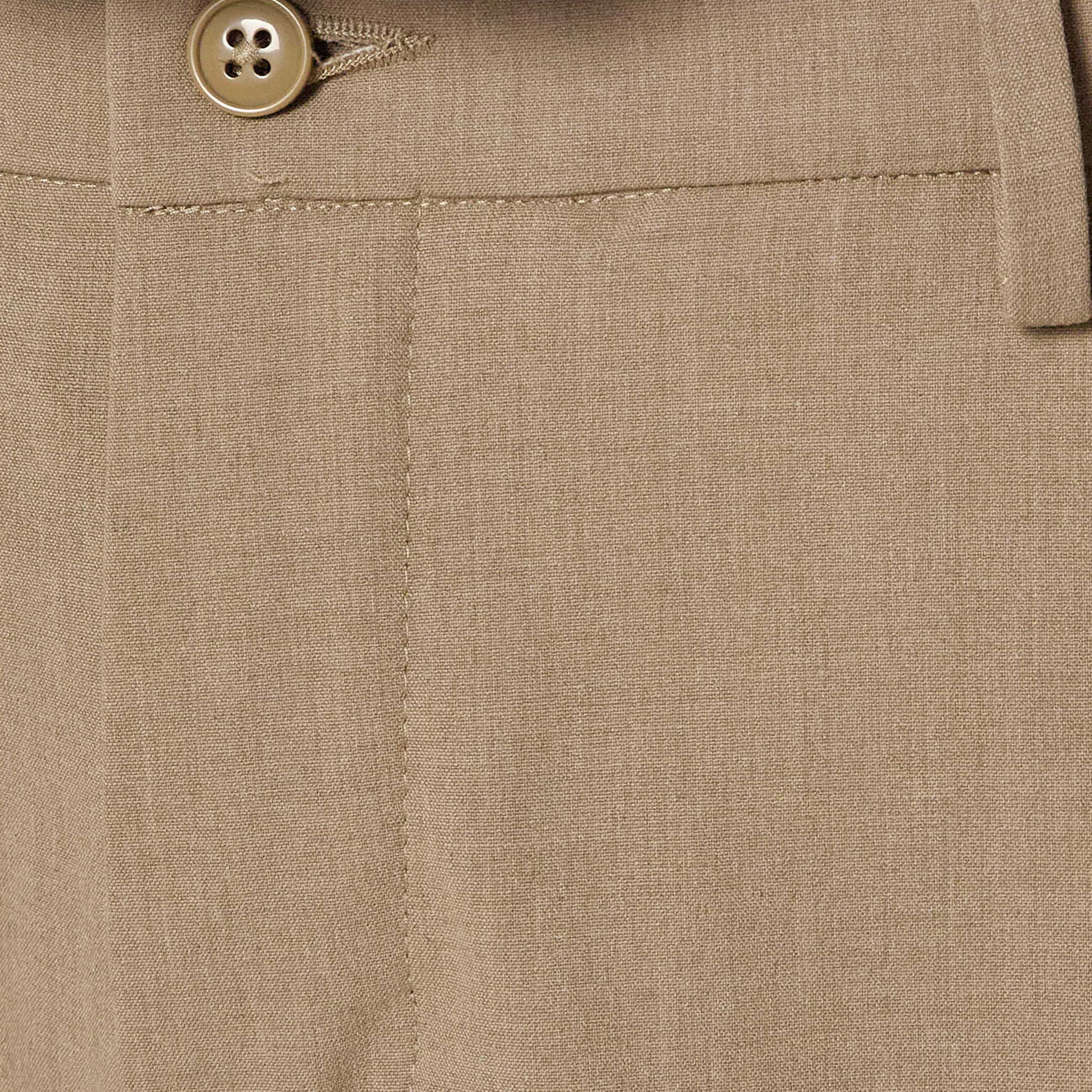 Regular Fit Bi-Stretch Flexi Waist Formal Trousers-men-clothing-bottoms-trousersandchinos-trousers-image-2