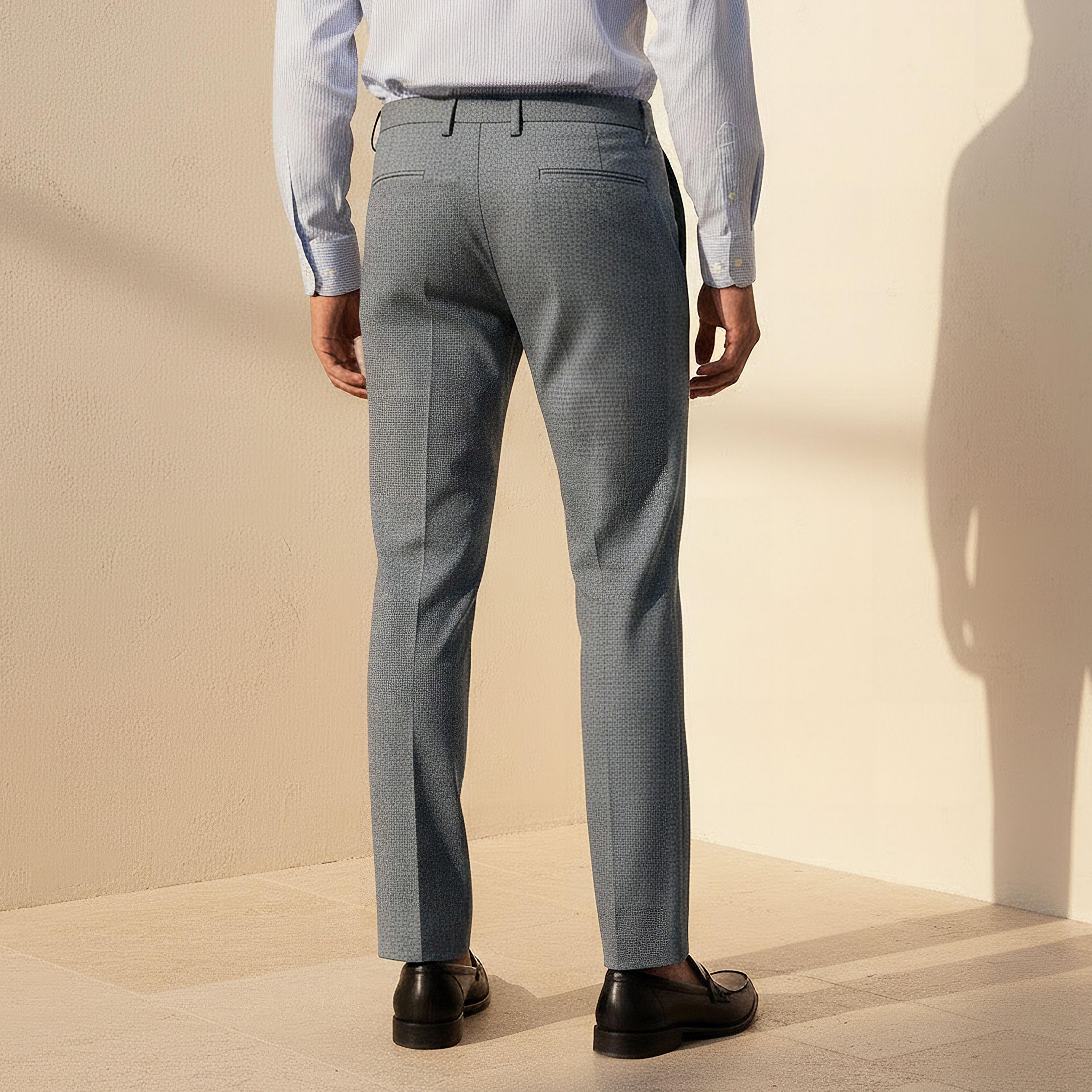 Slim Fit Flexi Waist Formal Trousers-men-clothing-bottoms-trousersandchinos-trousers-image-4