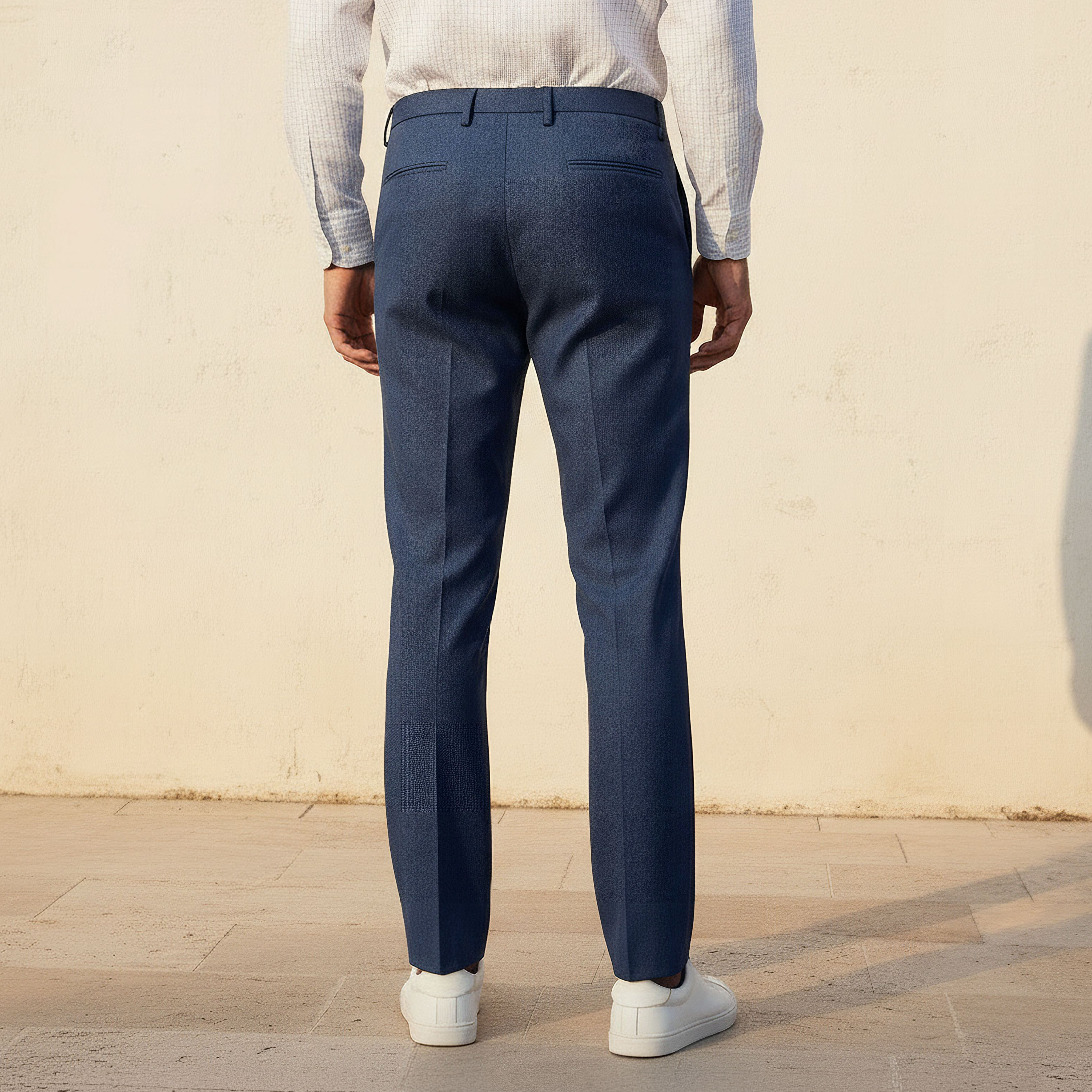 Slim Fit Flexi Waist Formal Trousers-men-clothing-bottoms-trousersandchinos-trousers-image-4
