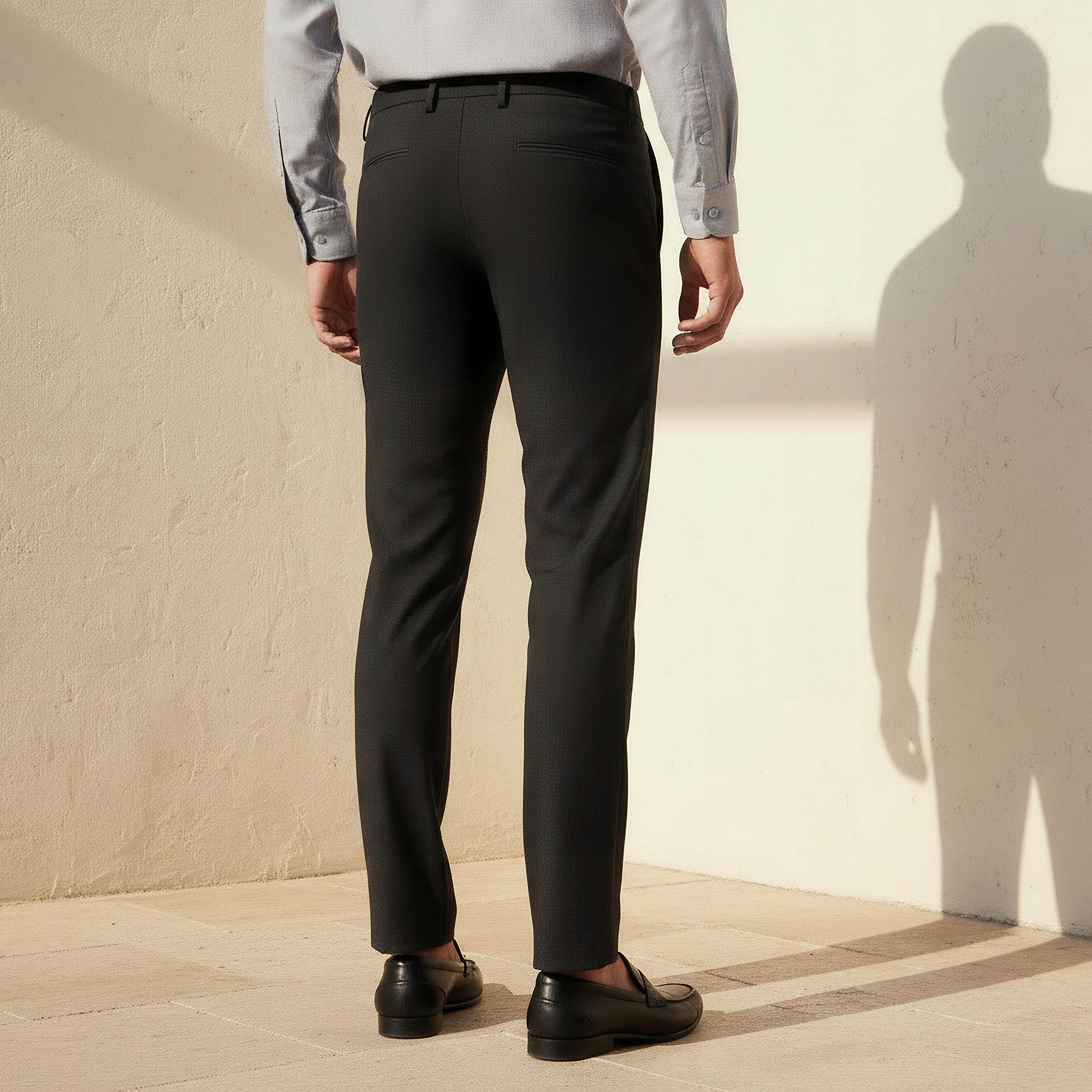 Slim Fit Flexi Waist Formal Trousers-men-clothing-bottoms-trousersandchinos-trousers-image-4