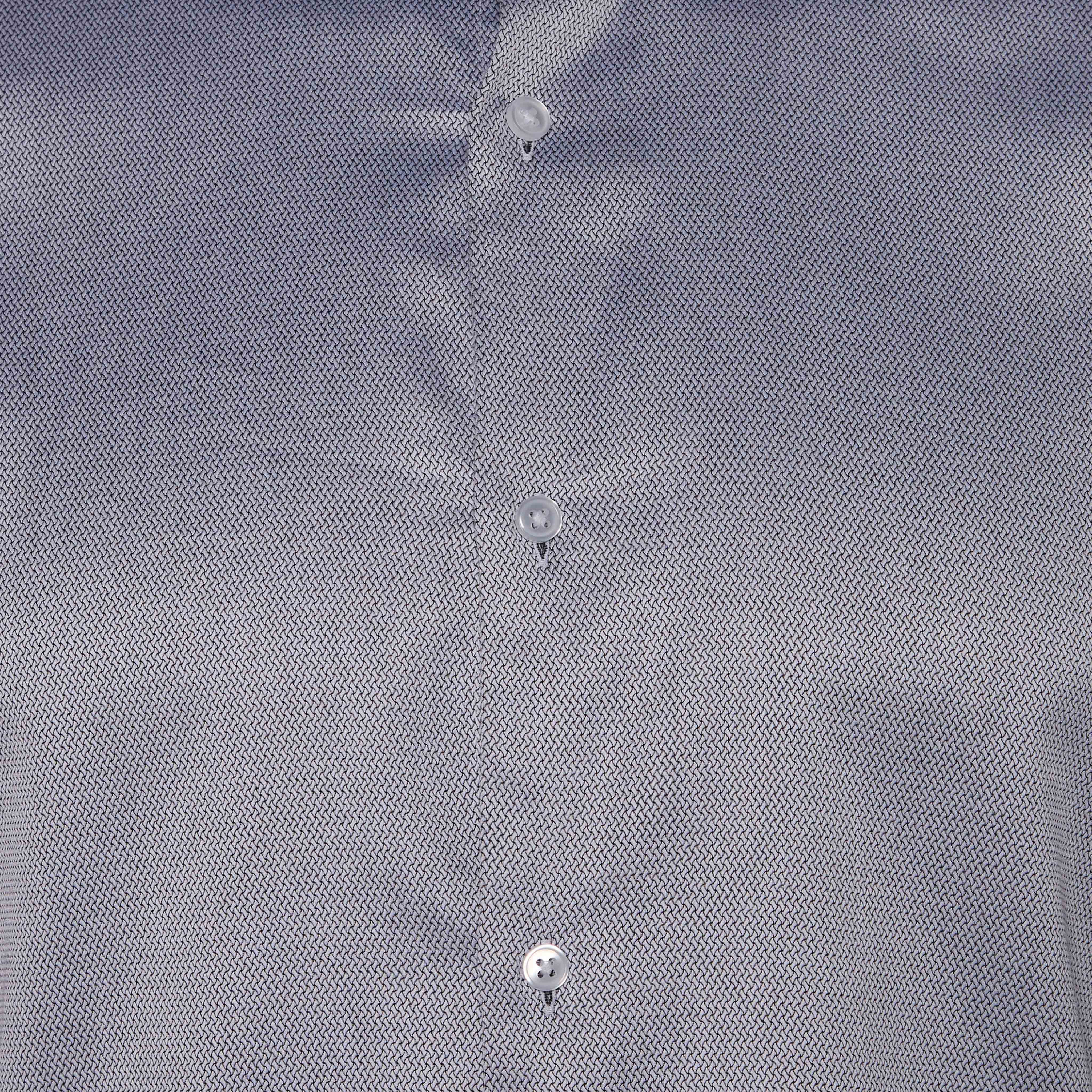 Men Regular Fit Collared Textured Long Sleeves Shirt-men-clothing-shirts-image-2