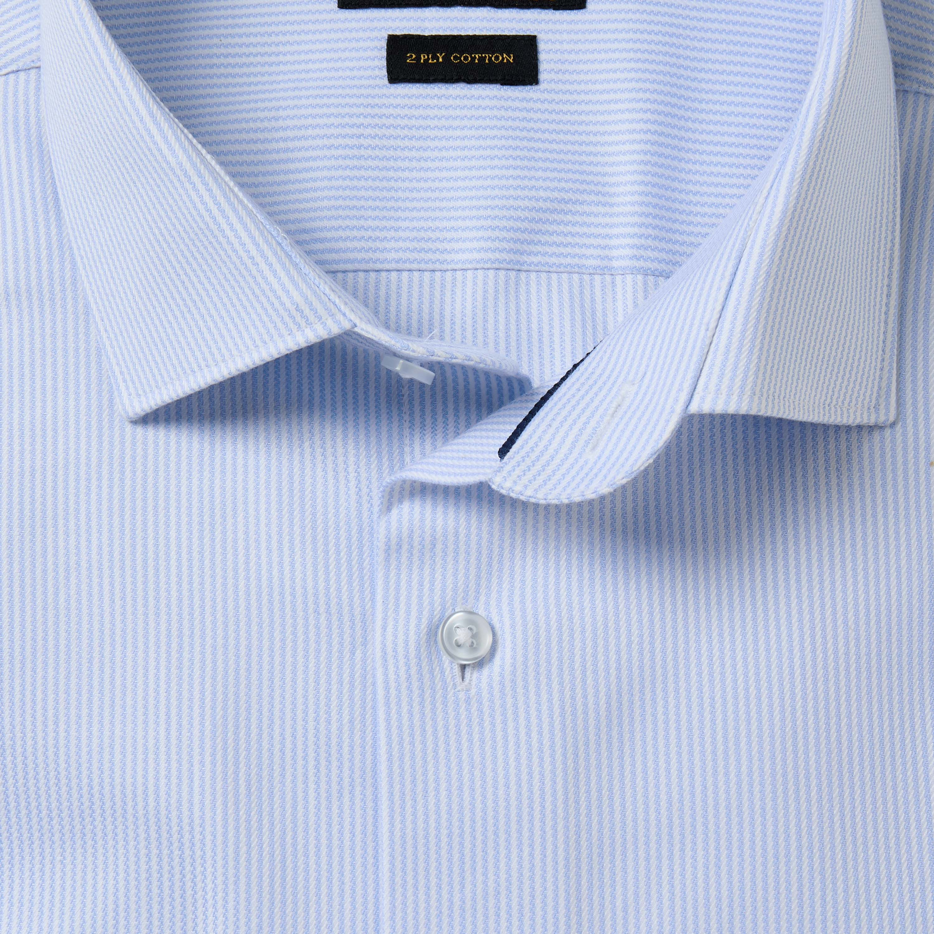 Men Slim Fit Collared Striped Long Sleeves Shirt-men-clothing-shirts-image-7