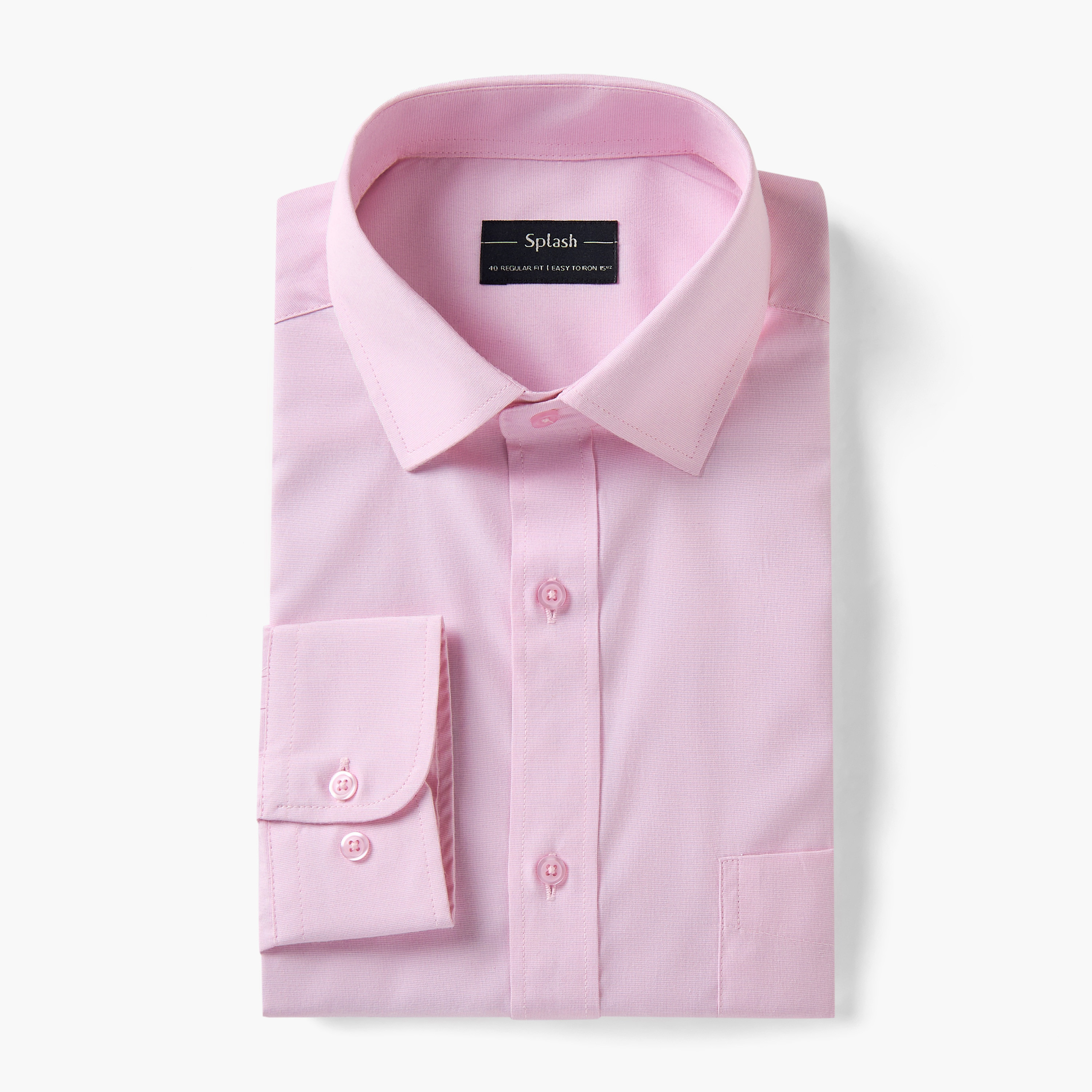 قميص فيلافيل رجالي بأكمام طويلة وياقة وقصة عادية-men-clothing-shirts-image-5