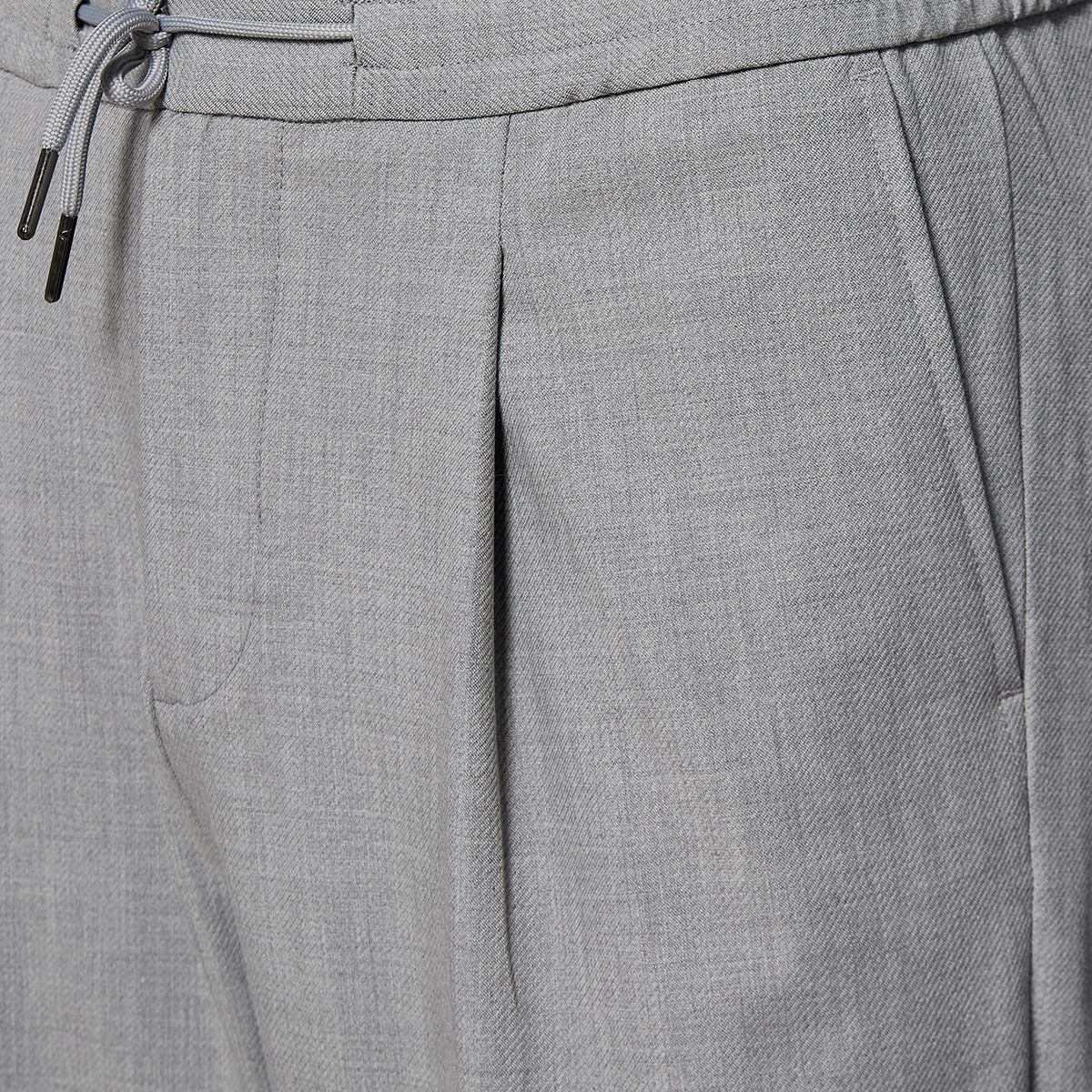 Regular Fit Flexi Waist Formal Trousers-men-clothing-bottoms-trousersandchinos-trousers-image-2