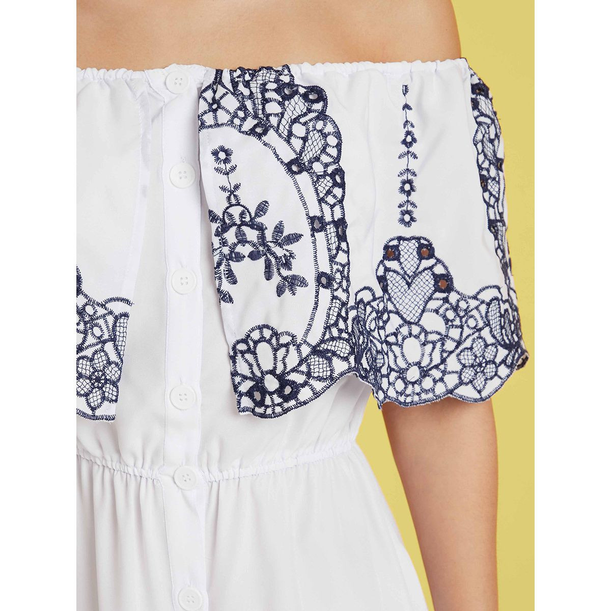 Styli Off Shoulder Embroidered Detail A-Line Midi Dress-women-clothing-dresses-image-3