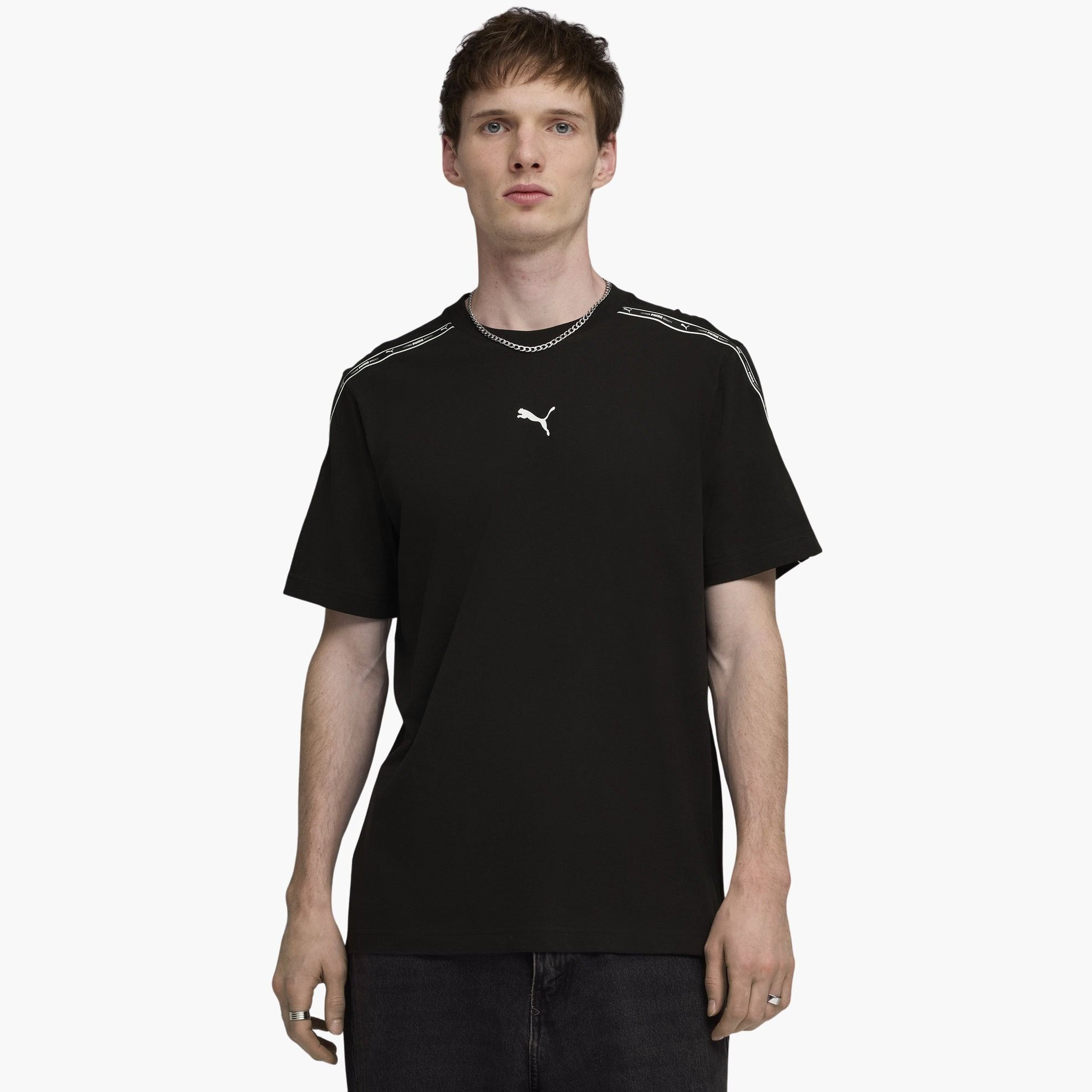 Puma Men ESS TAPE Logo Short Sleeves Tee-men-clothing-sportswearandactivewear-tshirtsandpolos-image-1