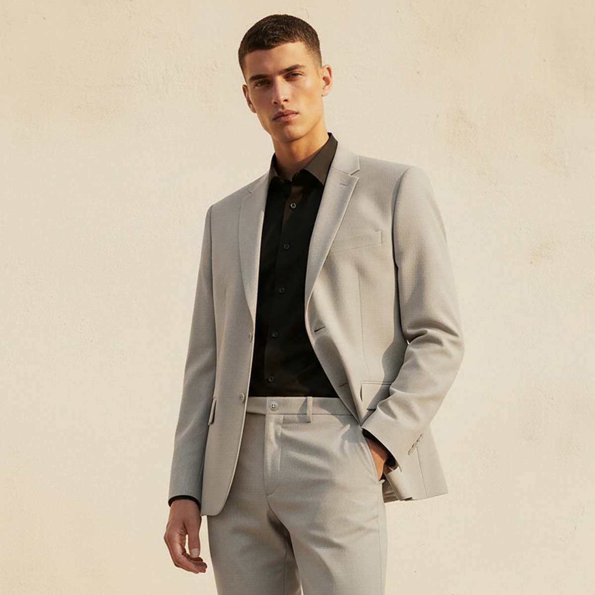 Men Regular Fit Notch Lapel Blazer-men-clothing-jacketsandblazers-blazers-image-1
