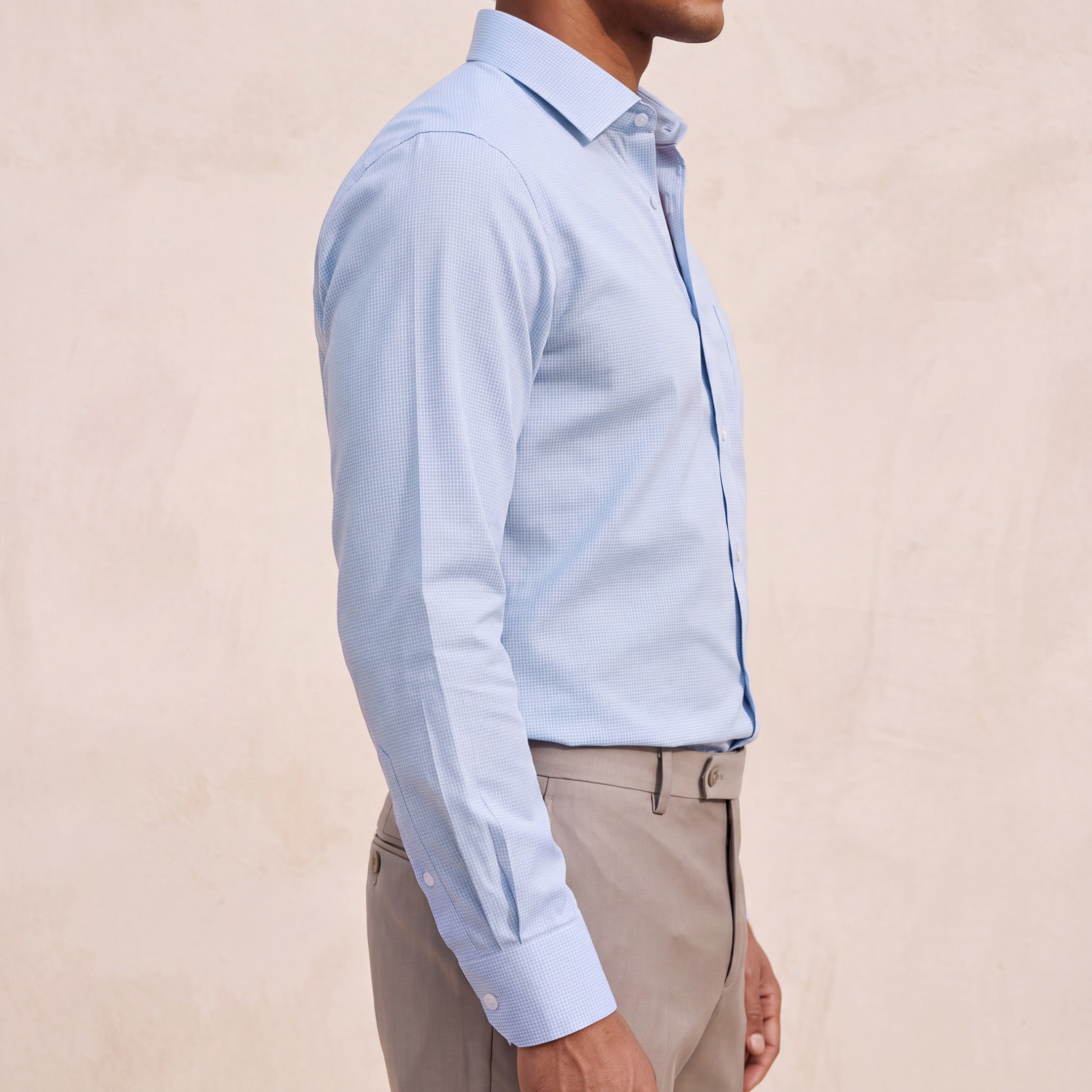 قميص كاروهات بقصة عادية وياقة وأكمام طويلة-men-clothing-shirts-image-6