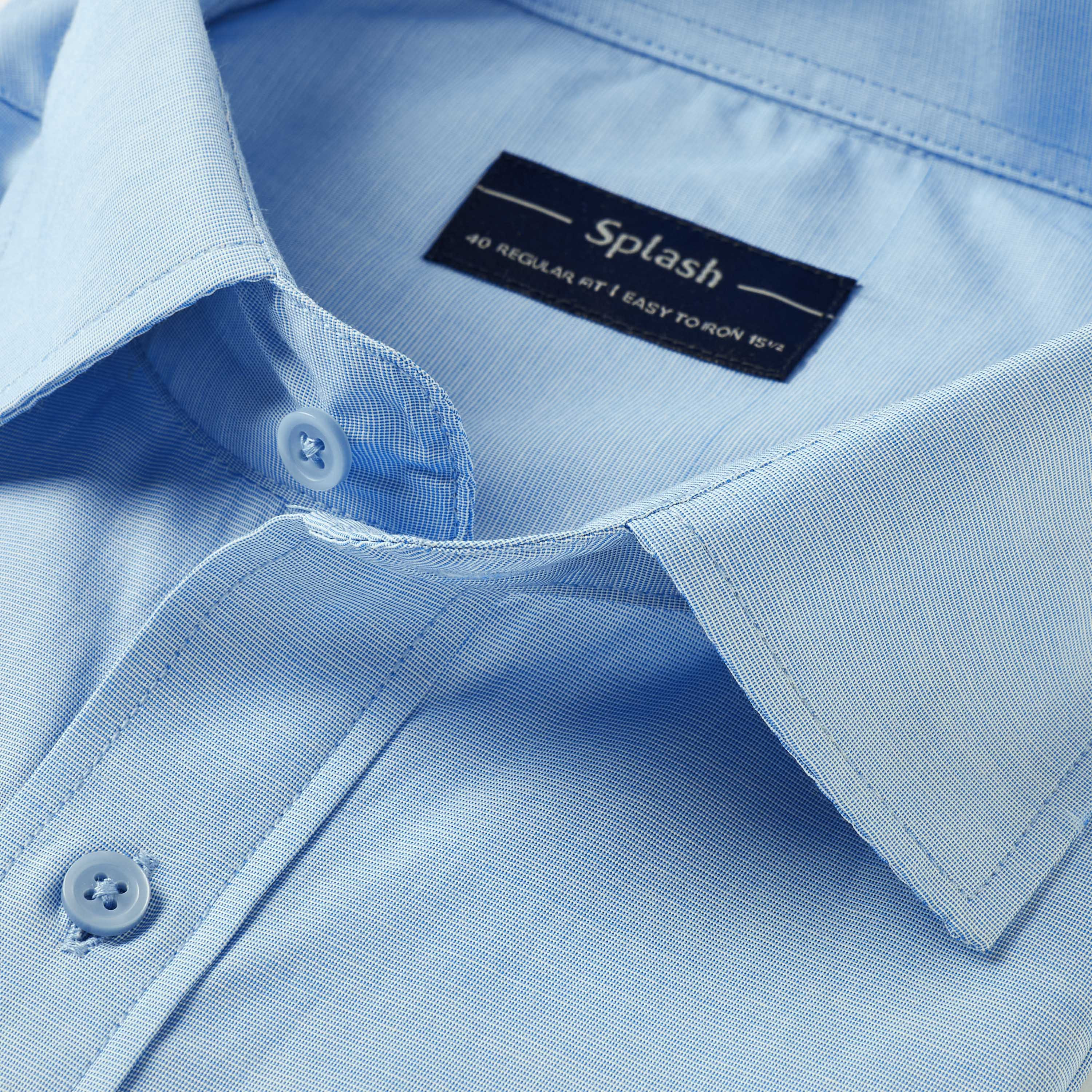 قميص بارز الملمس بأكمام طويلة وقصة وياقة مريحة-men-clothing-shirts-image-2