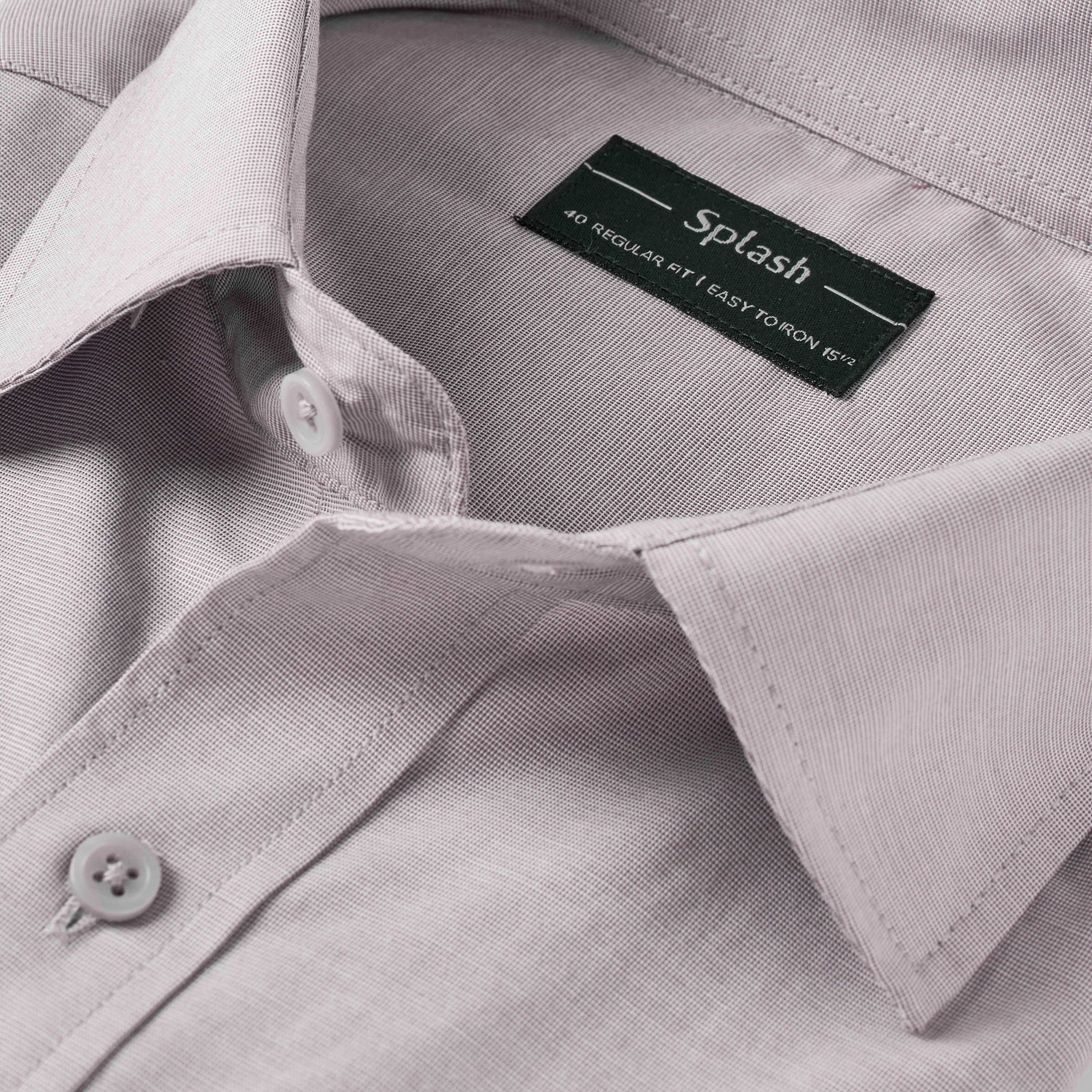 قميص بارز الملمس بأكمام طويلة وقصة وياقة مريحة-men-clothing-shirts-image-2