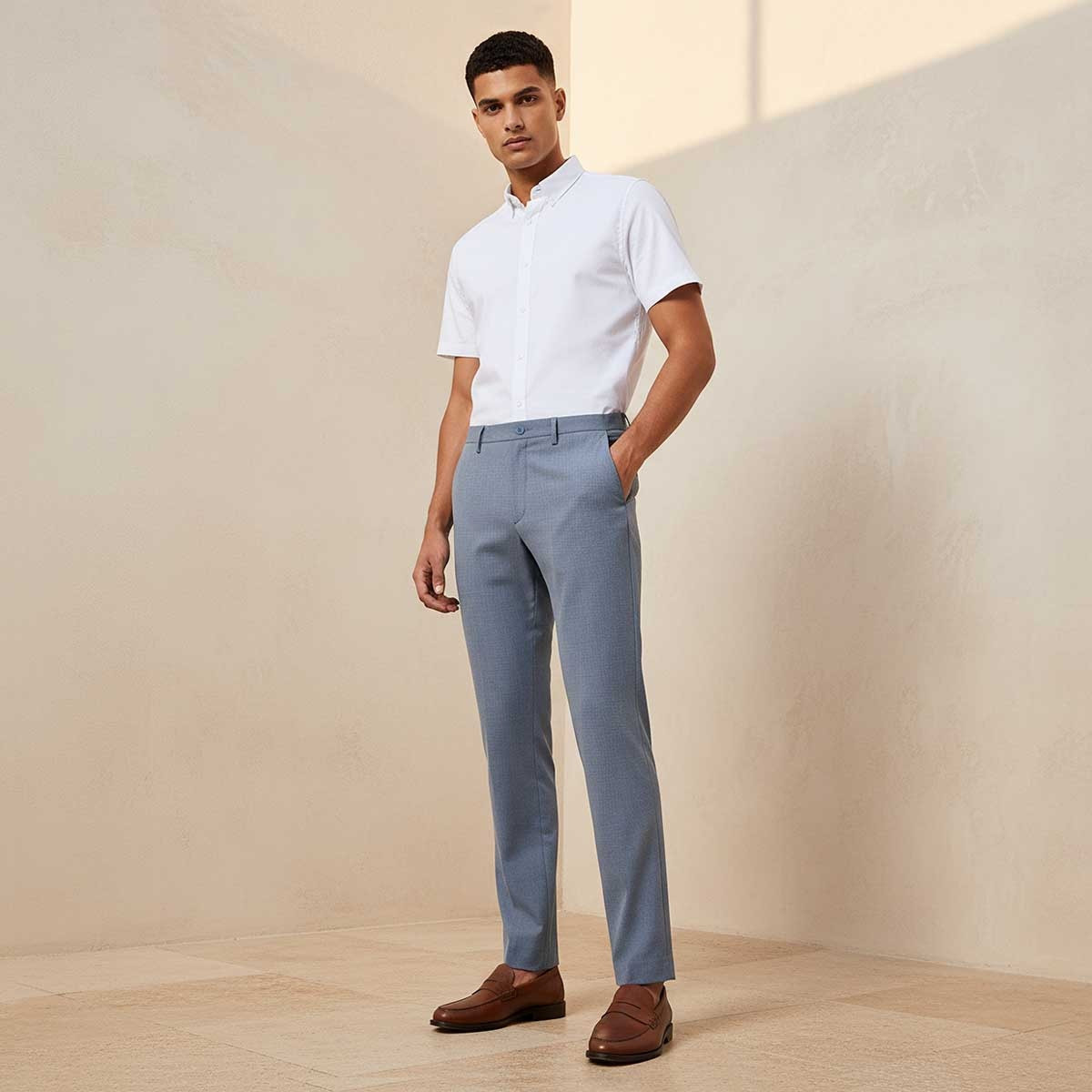 بنطلون رسمي رجالي بقصة ضيقة-men-clothing-trousersandchinos-trousers-image-5