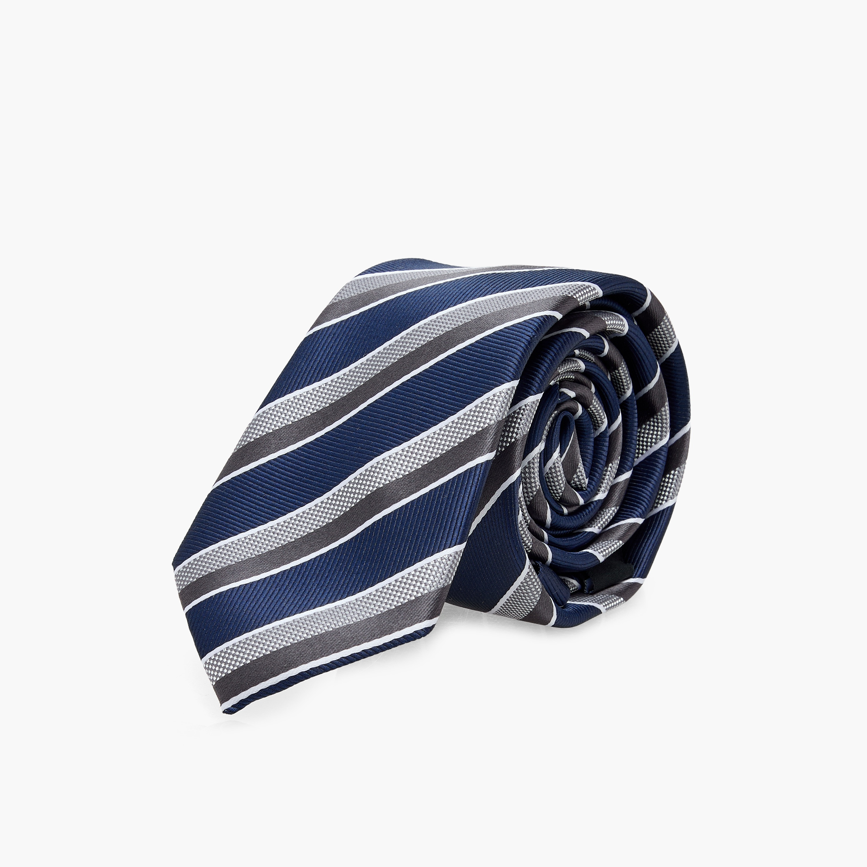 ربطة عنق رسمية مخططة للرجال-men-tiesandcufflinks-pocketsquares-image-1