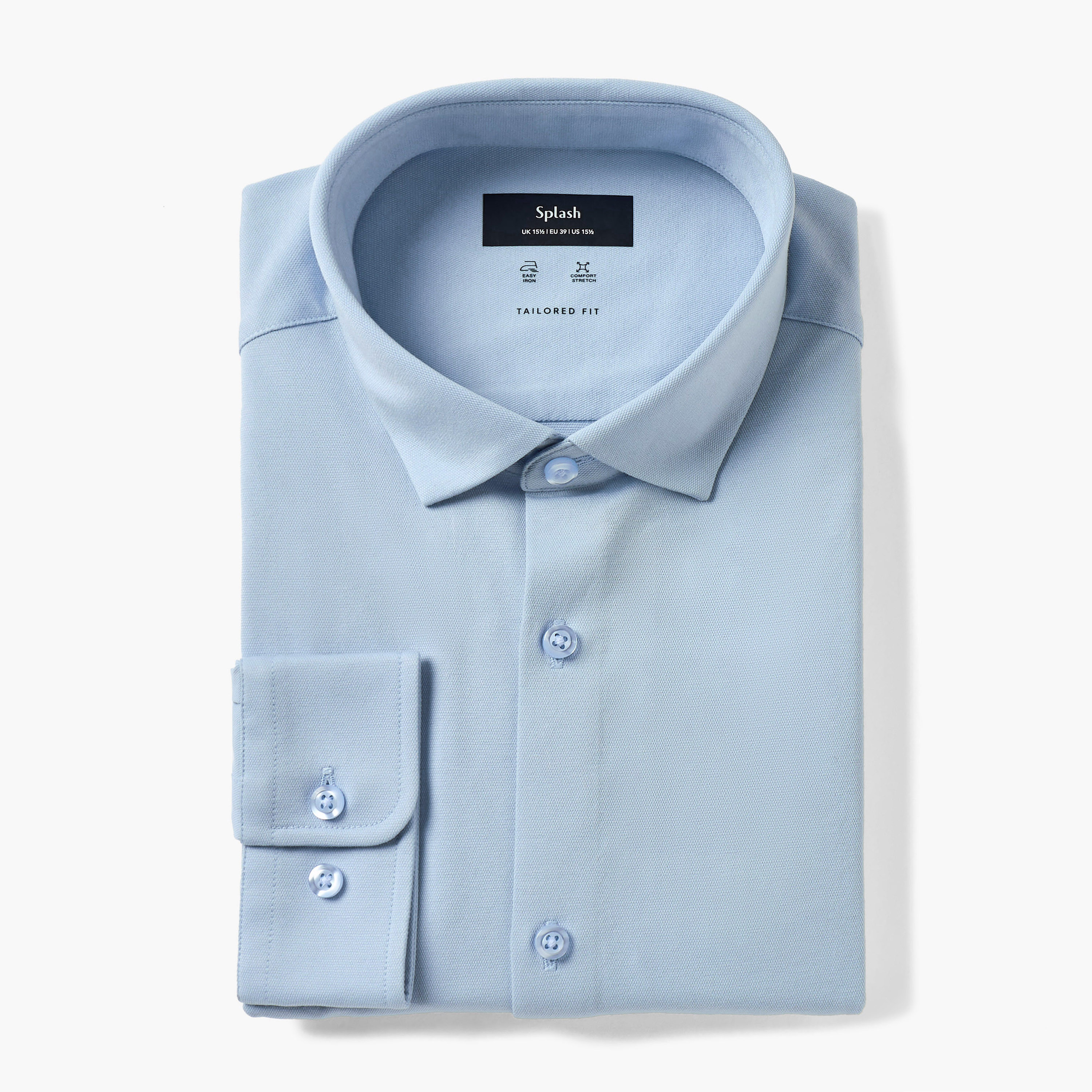 Regular Fit Collared Long Sleeves Shirt-men-clothing-shirts-image-5
