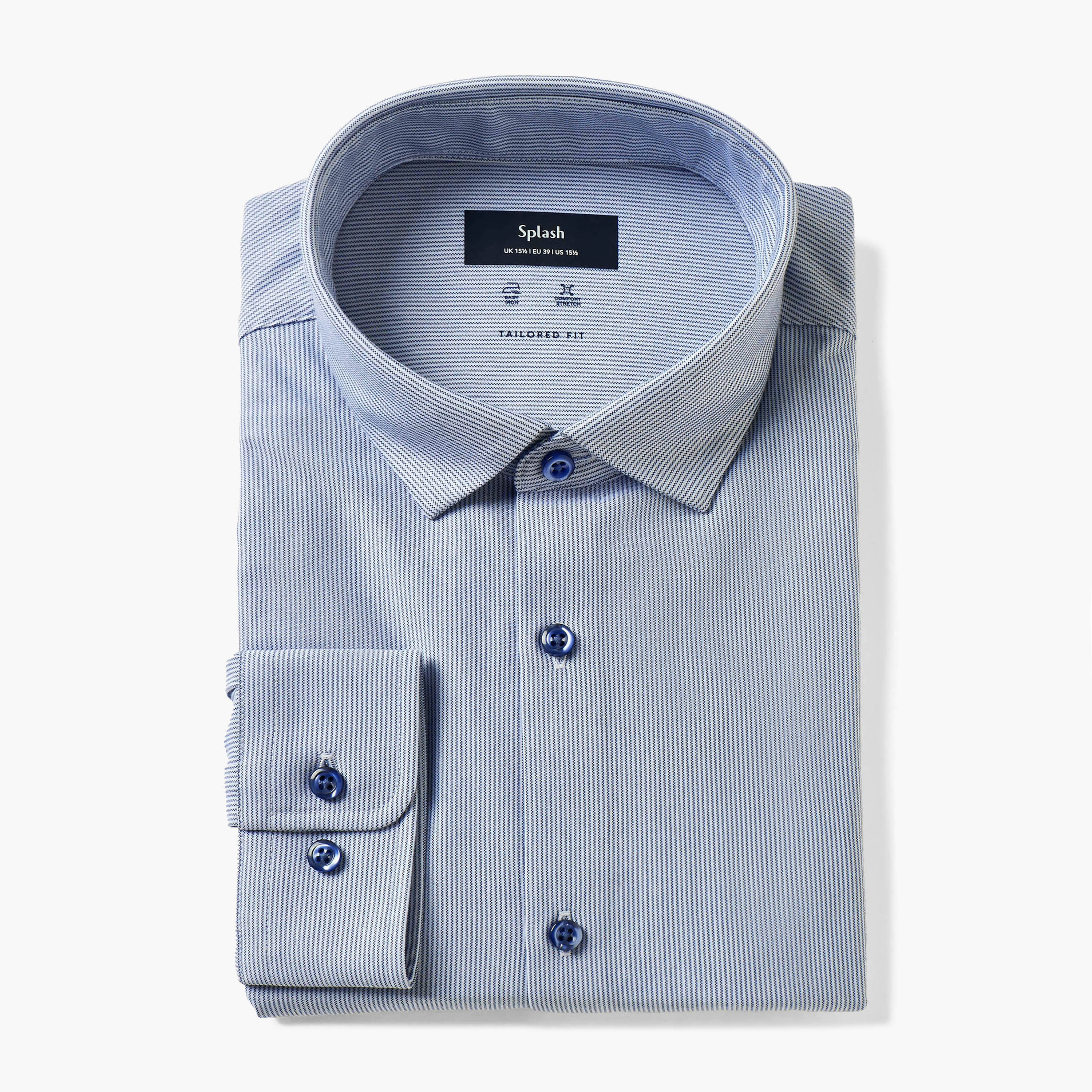Regular Fit Collared Striped Long Sleeves Shirt-men-clothing-shirts-image-5