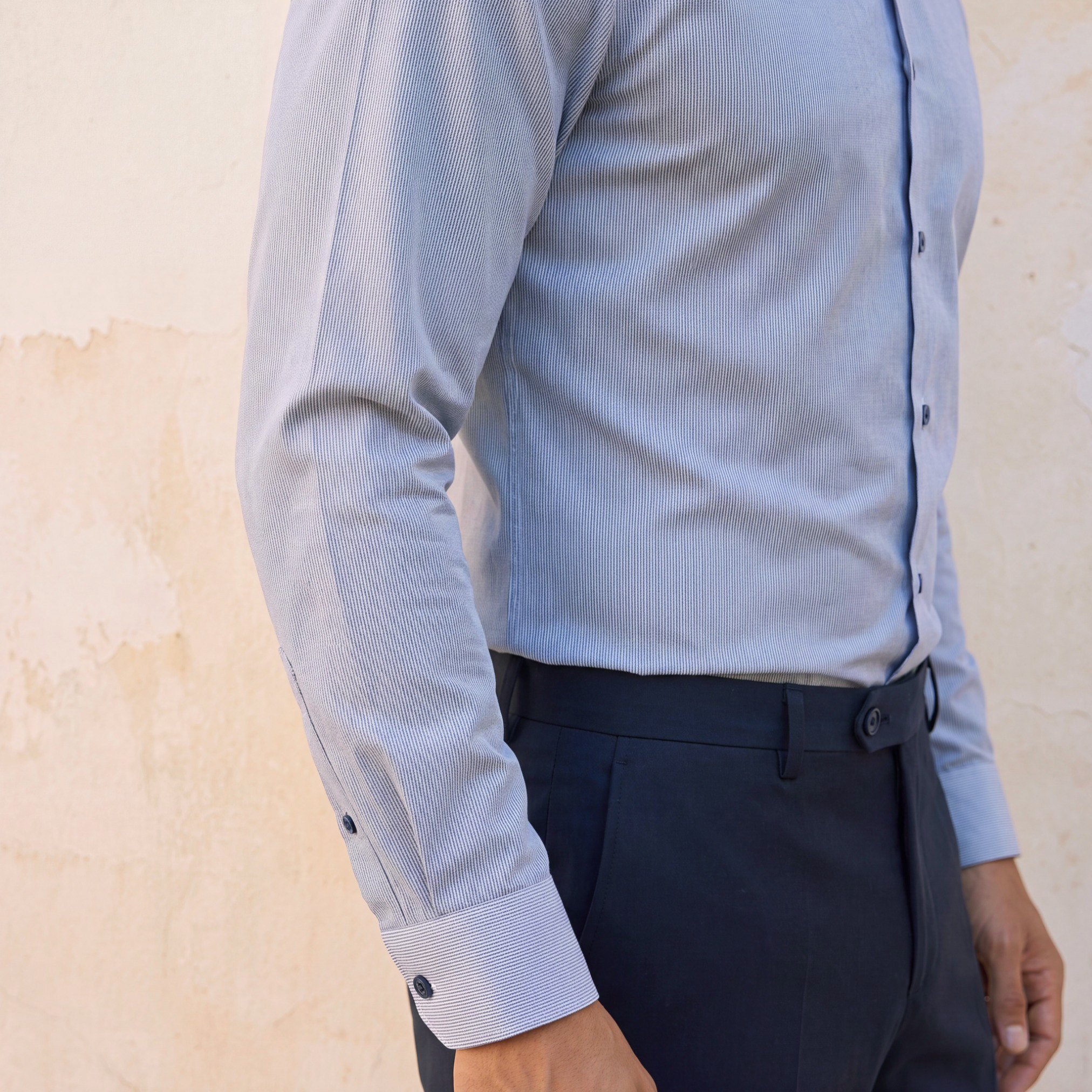 Regular Fit Collared Striped Long Sleeves Shirt-men-clothing-shirts-image-6