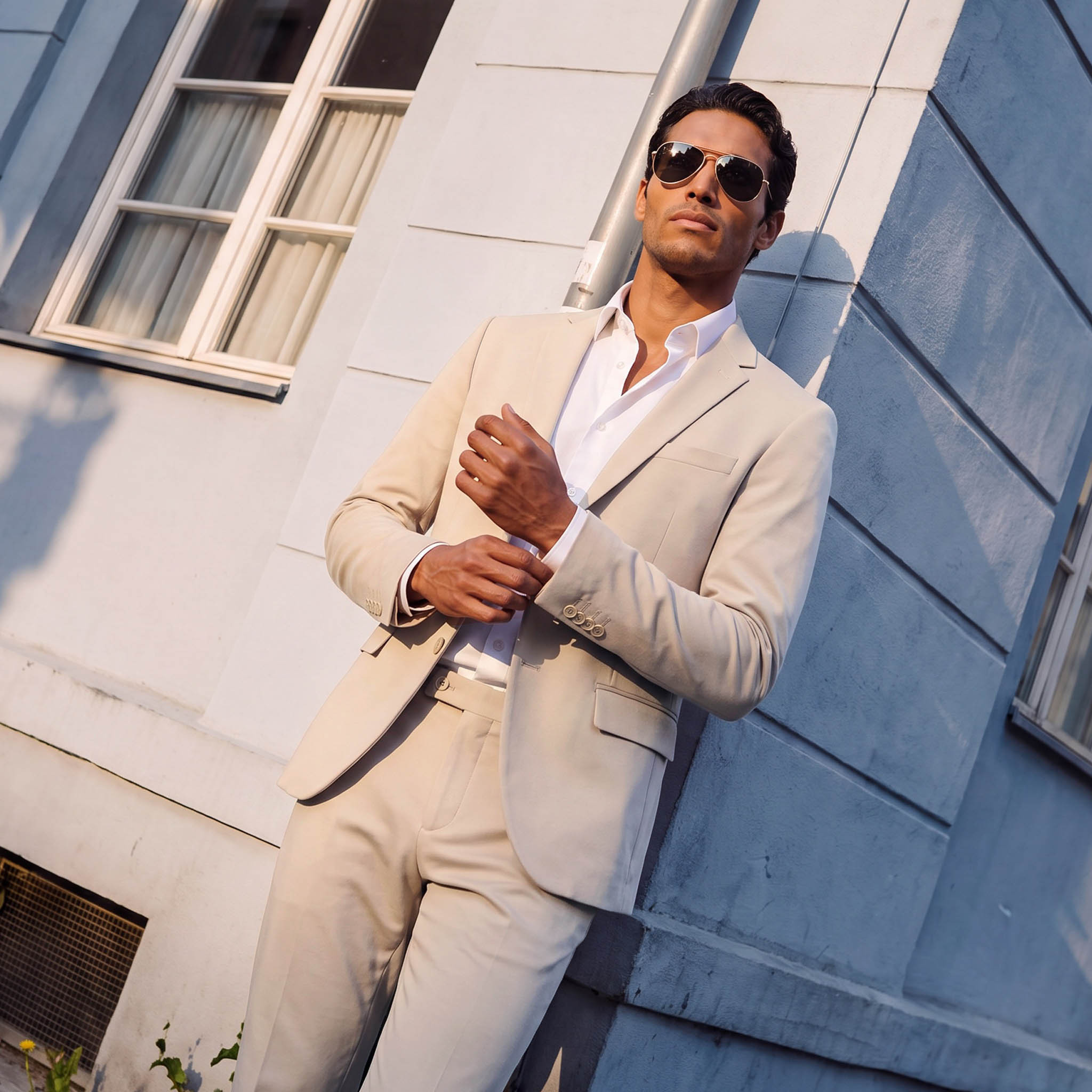 بليزر بارز الملمس بقصّة عادية -men-clothing-jacketsandblazers-blazers-image-1