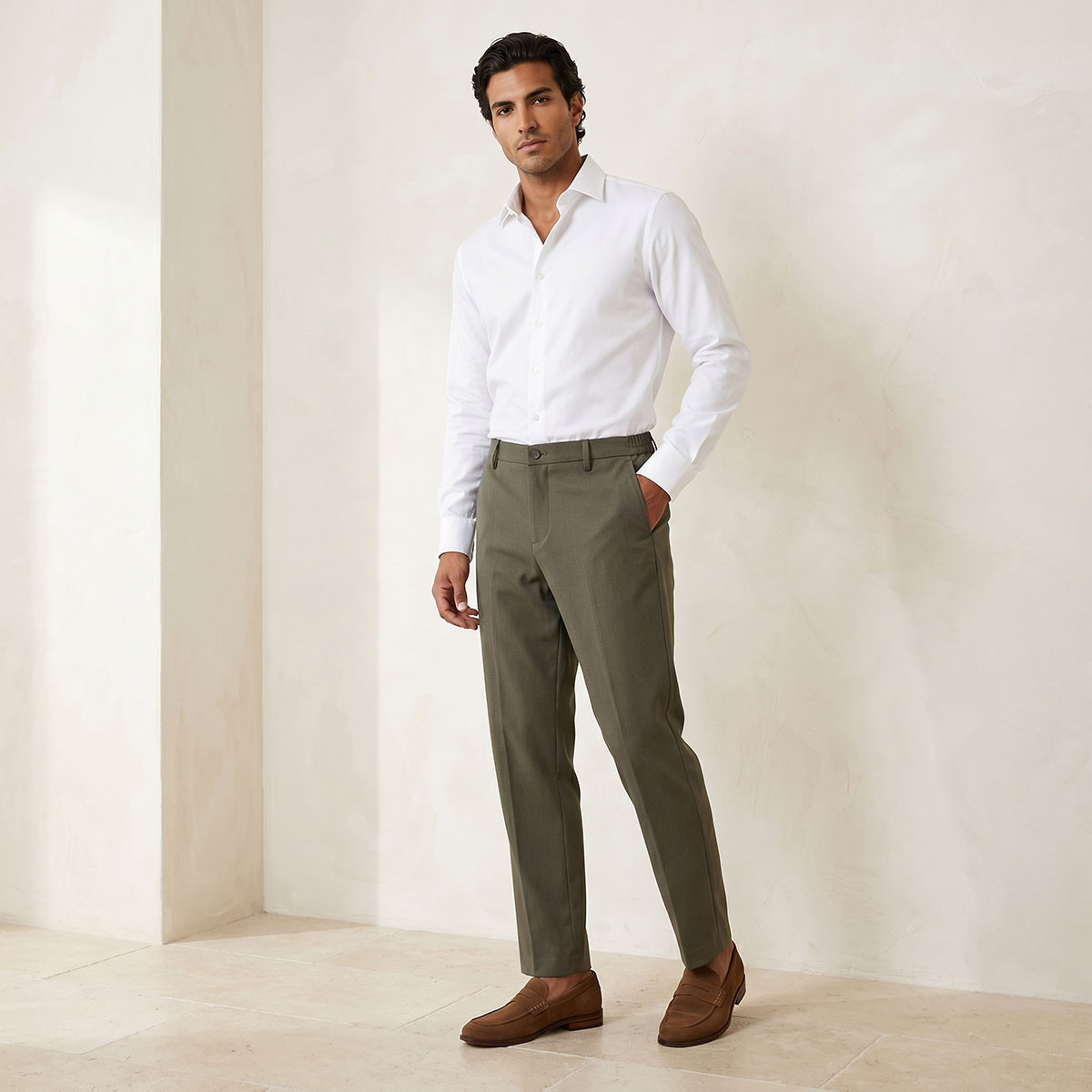 بنطلون رسمي بقصة عادية-men-clothing-bottoms-trousersandchinos-trousers-image-3