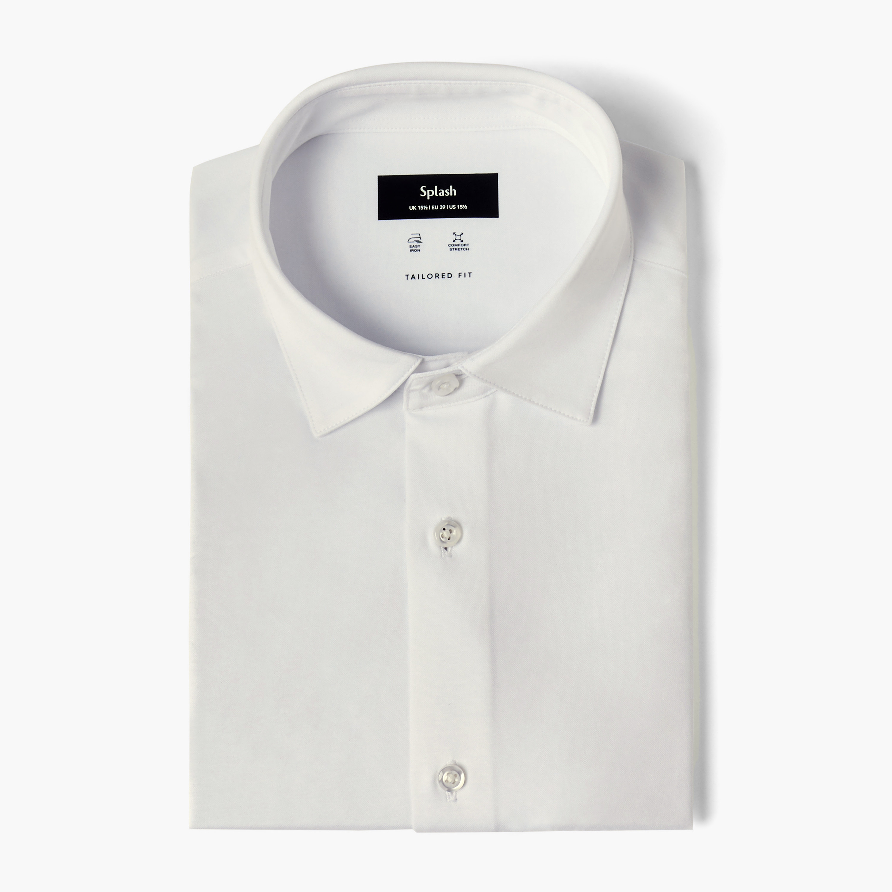 قميص بياقة كلاسيكية وقصة عادية وأكمام قصيرة-men-clothing-shirts-image-5