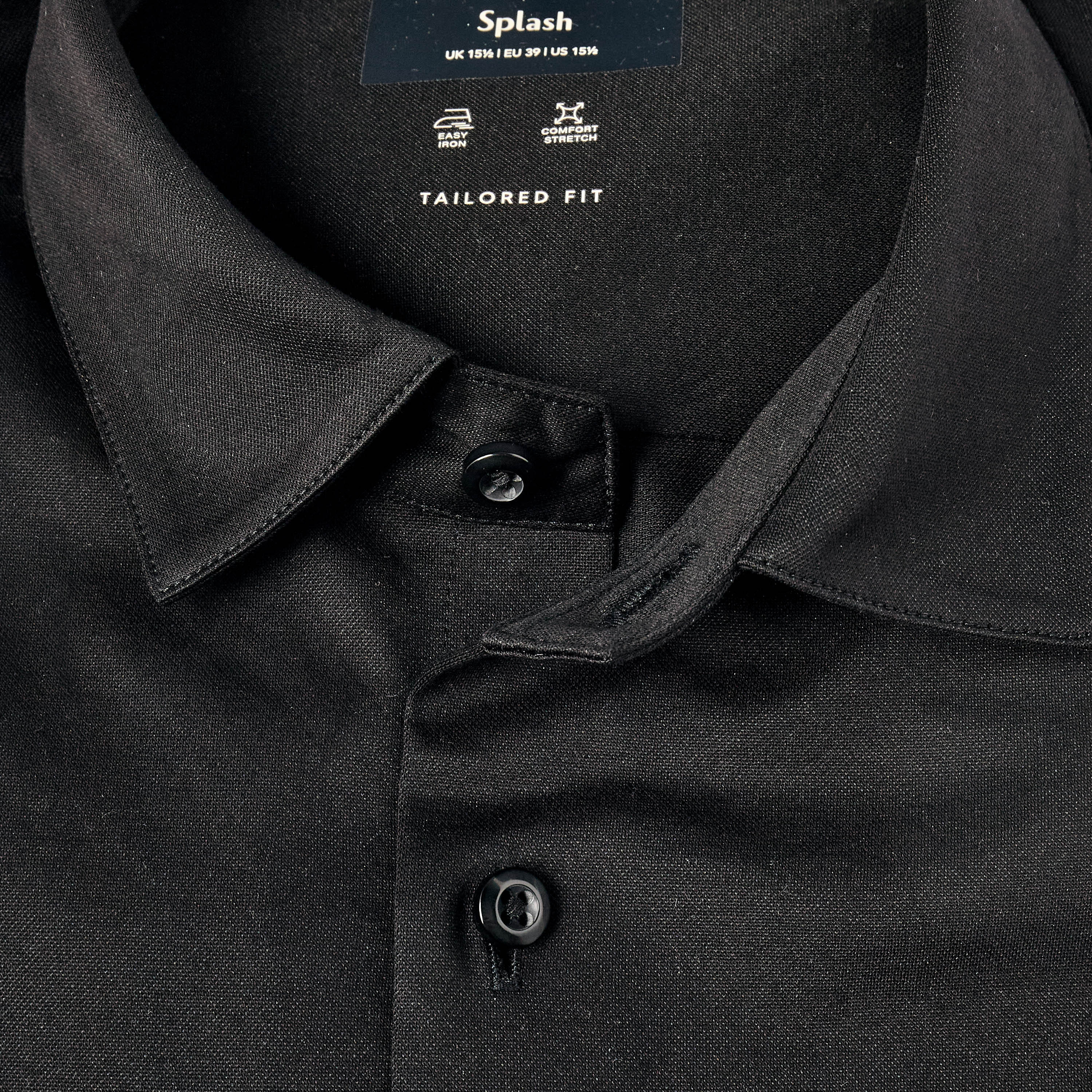 قميص بياقة كلاسيكية وقصة عادية وأكمام قصيرة-men-clothing-shirts-image-7
