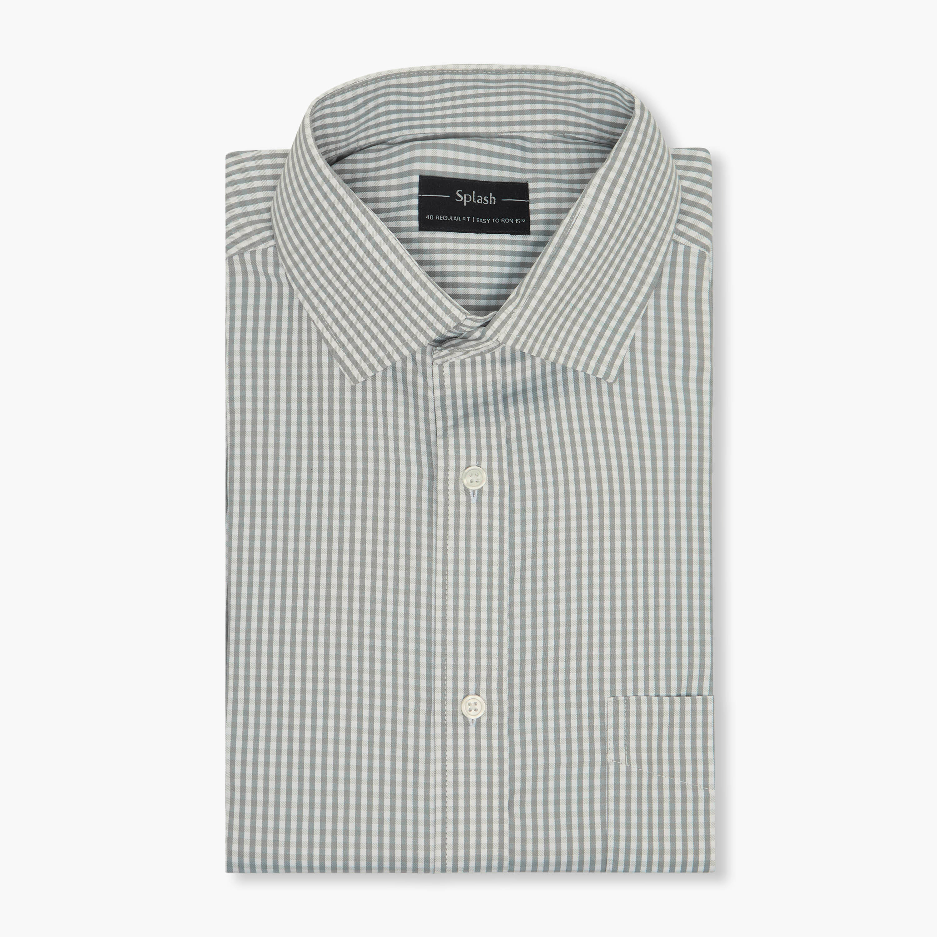 قميص كاروهات بقصّة عادية وأكمام طويلة-men-clothing-shirts-image-5