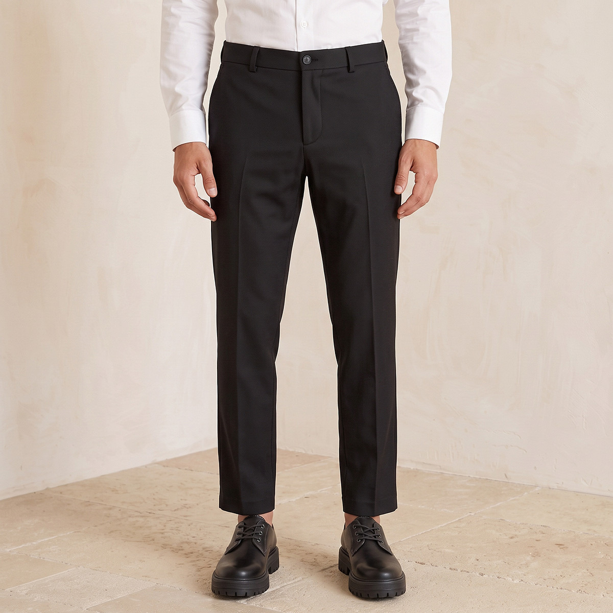 بنطلون رسمي بقصة ضيقة-men-clothing-coordsets-image-1