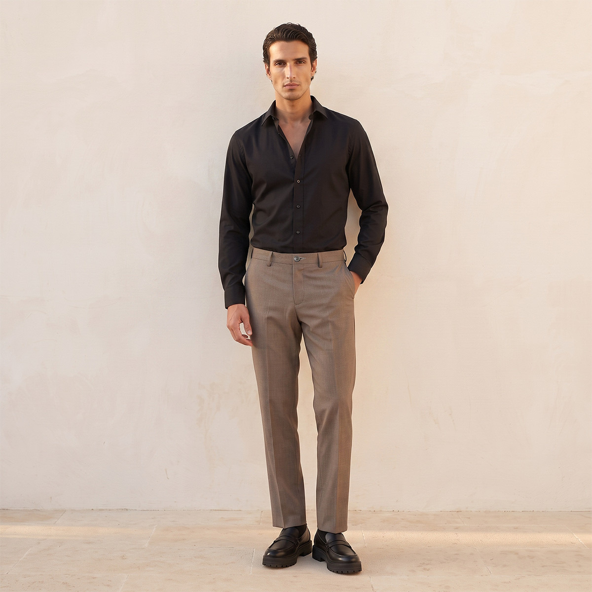 Regular Fit Formal Trousers-men-clothing-bottoms-trousersandchinos-trousers-image-2