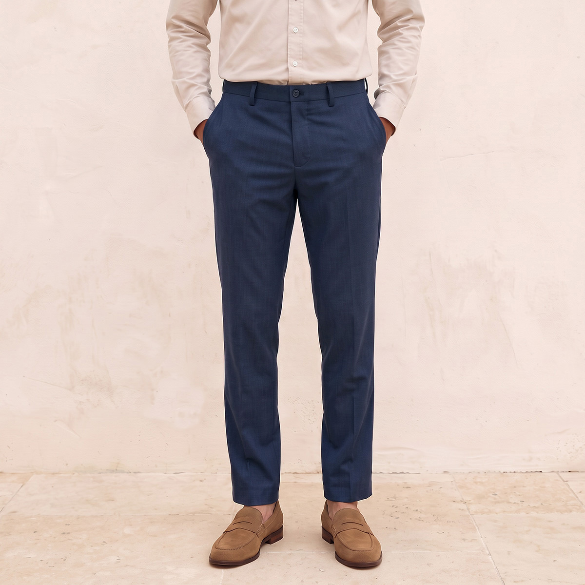 Regular Fit Formal Trousers-men-clothing-bottoms-trousersandchinos-trousers-image-2