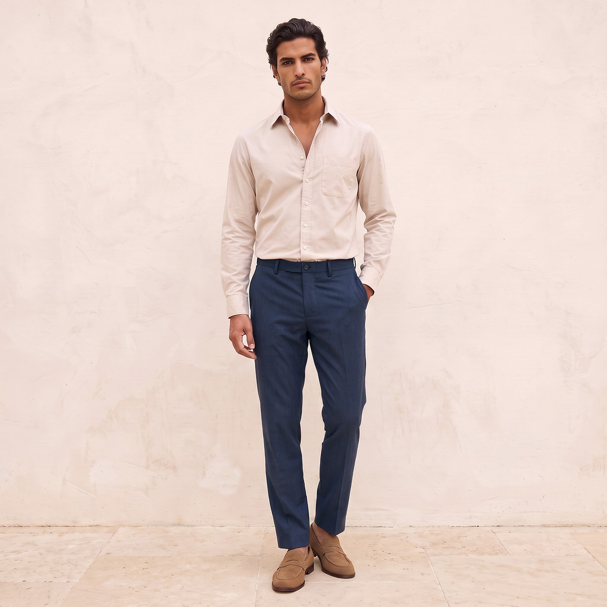 Regular Fit Formal Trousers-men-clothing-bottoms-trousersandchinos-trousers-image-3