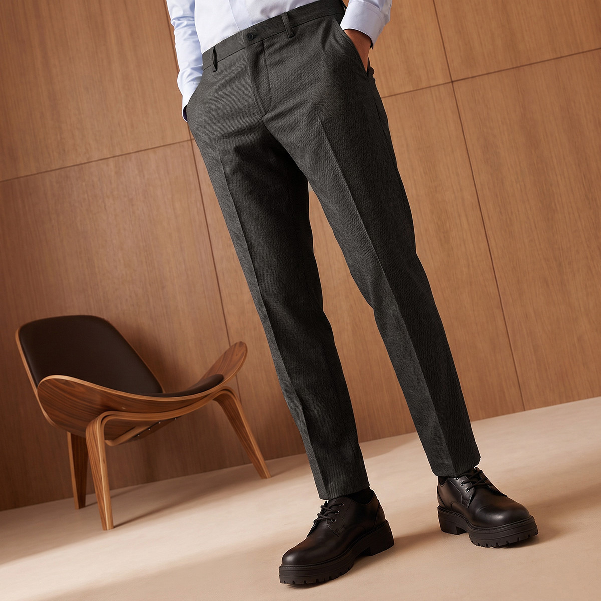 Regular Fit Formal Trousers-men-clothing-bottoms-trousersandchinos-trousers-image-1