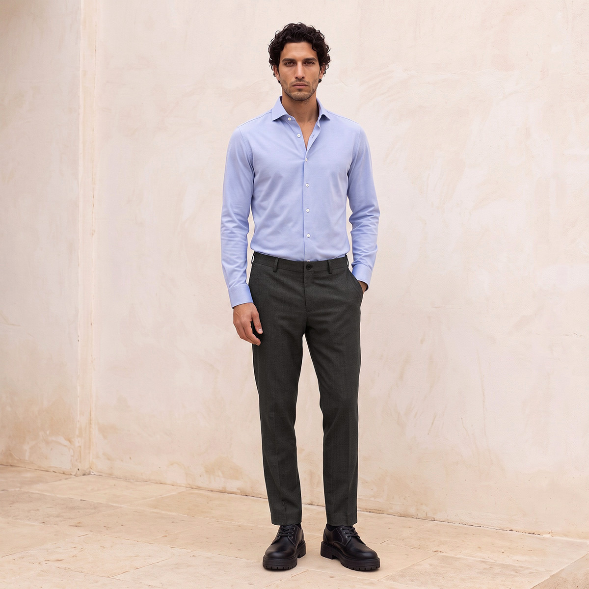 Regular Fit Formal Trousers-men-clothing-bottoms-trousersandchinos-trousers-image-3