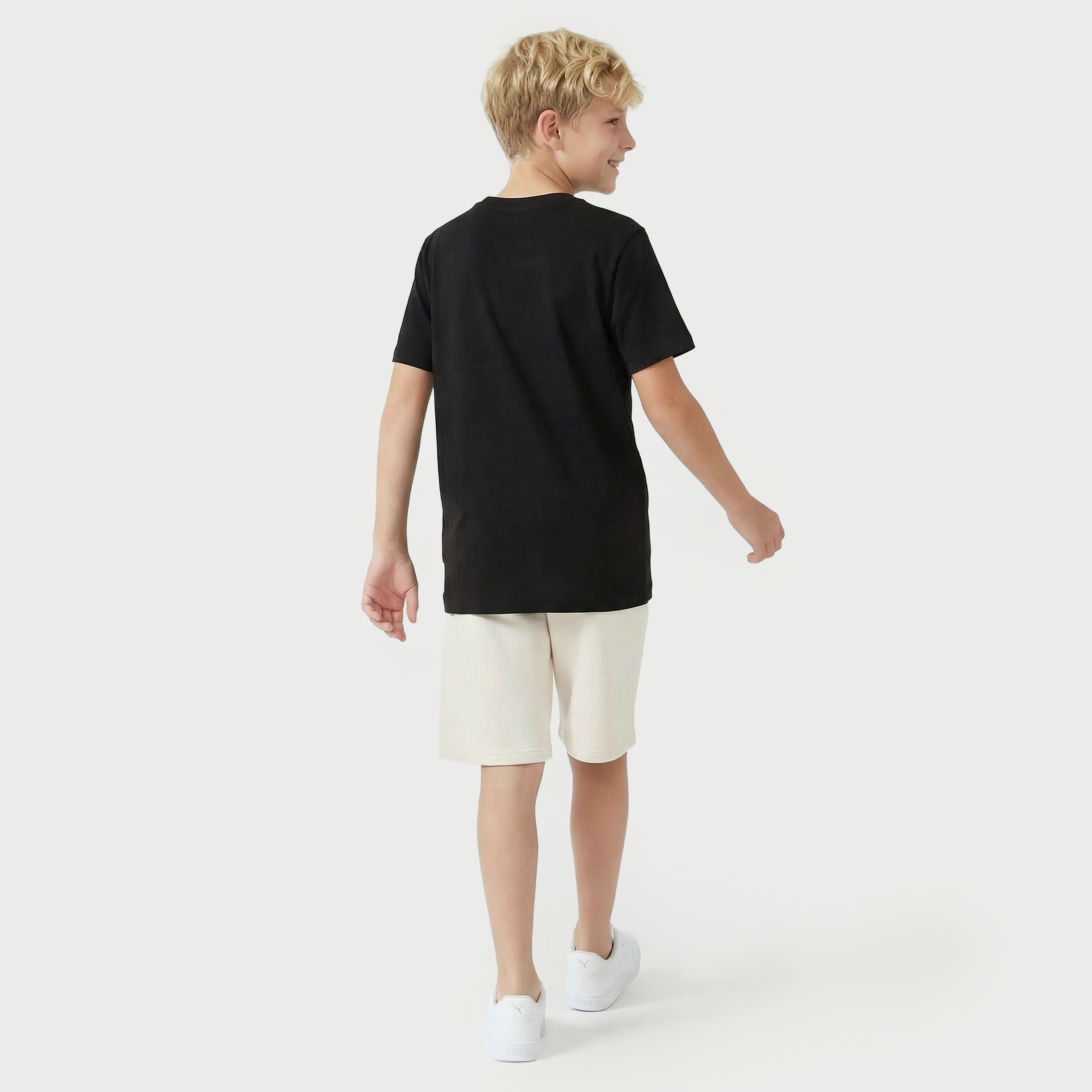 تيشيرت بطبعات جرافيتي وياقة ضيقة وأكمام قصيرة من بوما-sports-boys-clothing-tops-image-3
