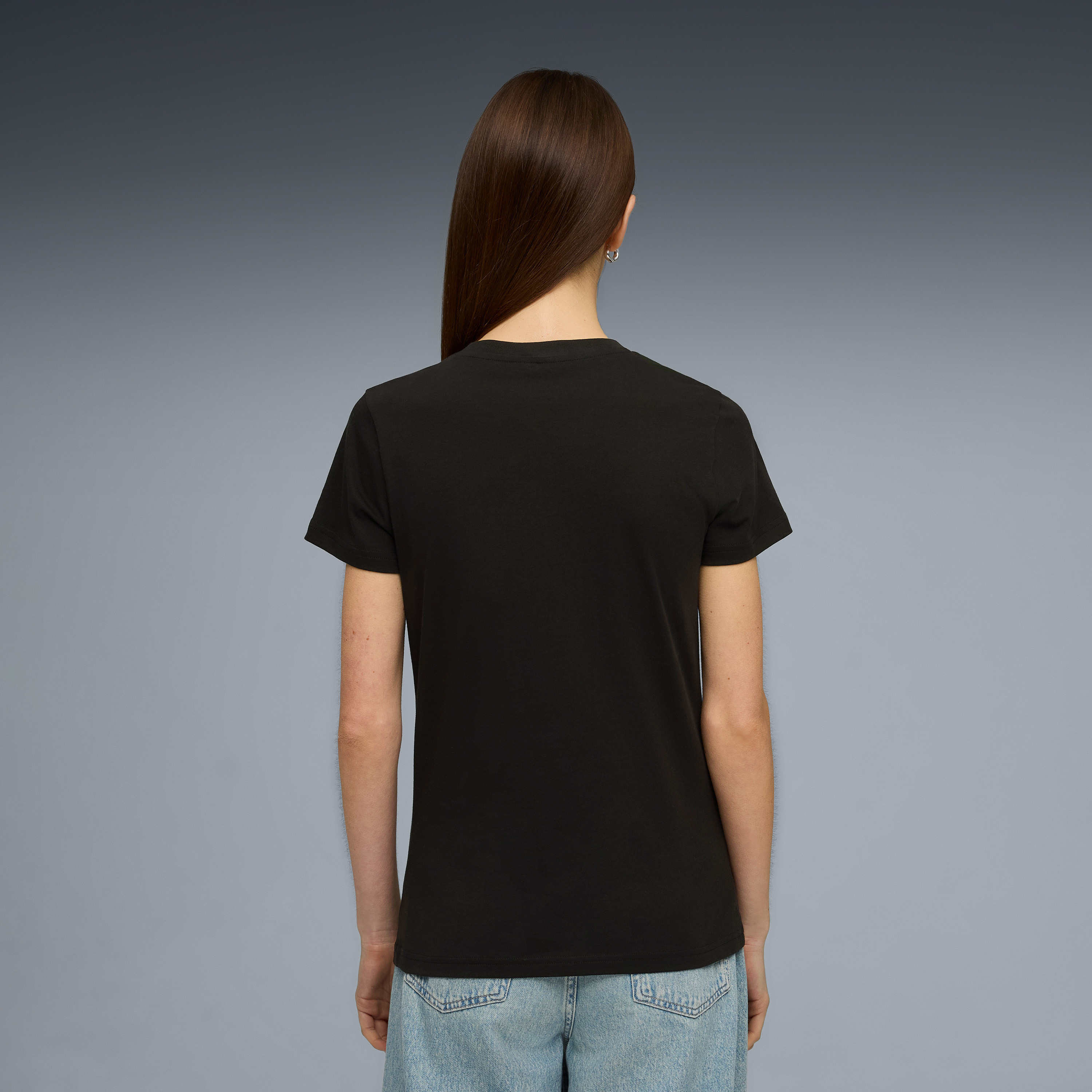 Puma Women's Essentials SCRIPT Crew Neck Tee-sports-women-clothing-tshirtsandvests-image-3